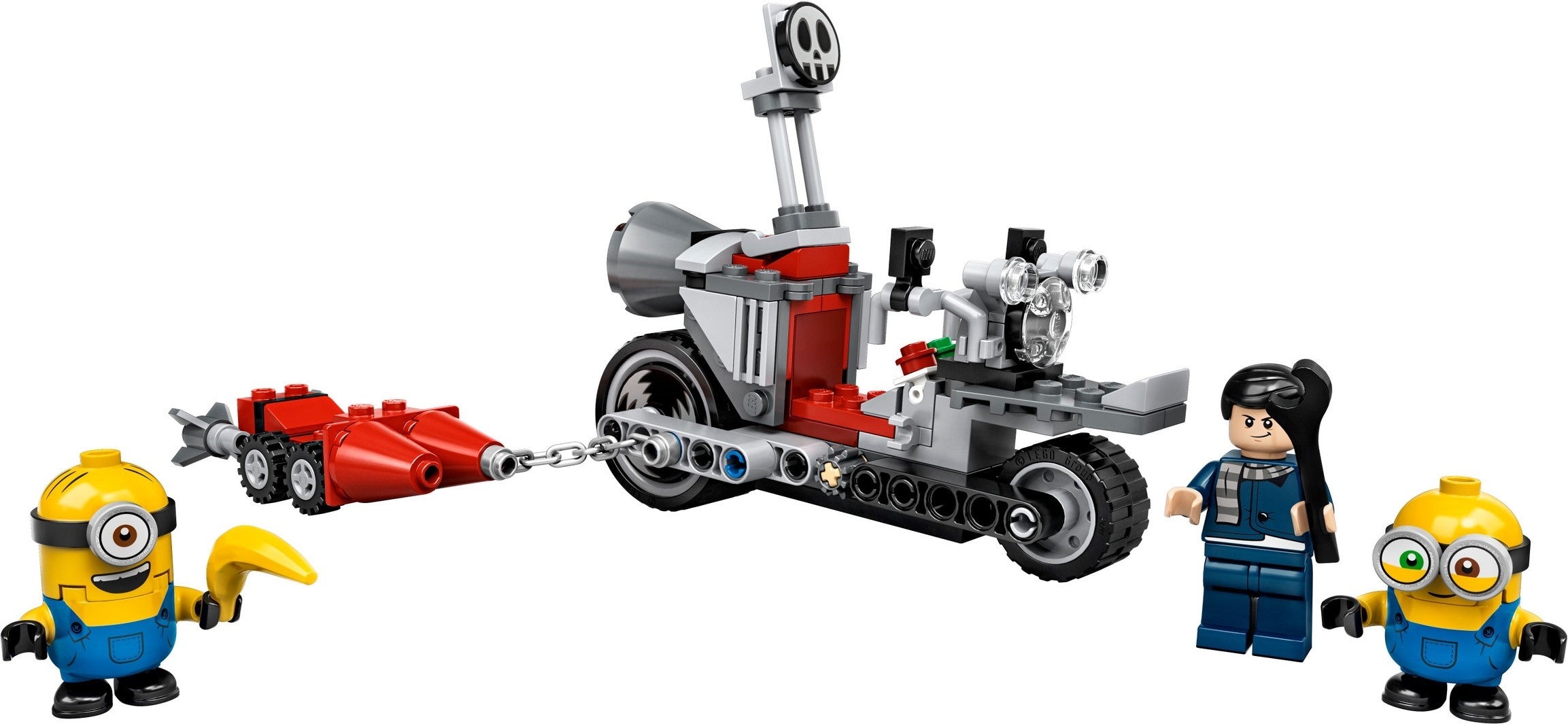 LEGO Minions Unaufhaltsame Motorrad-Jagd 75549