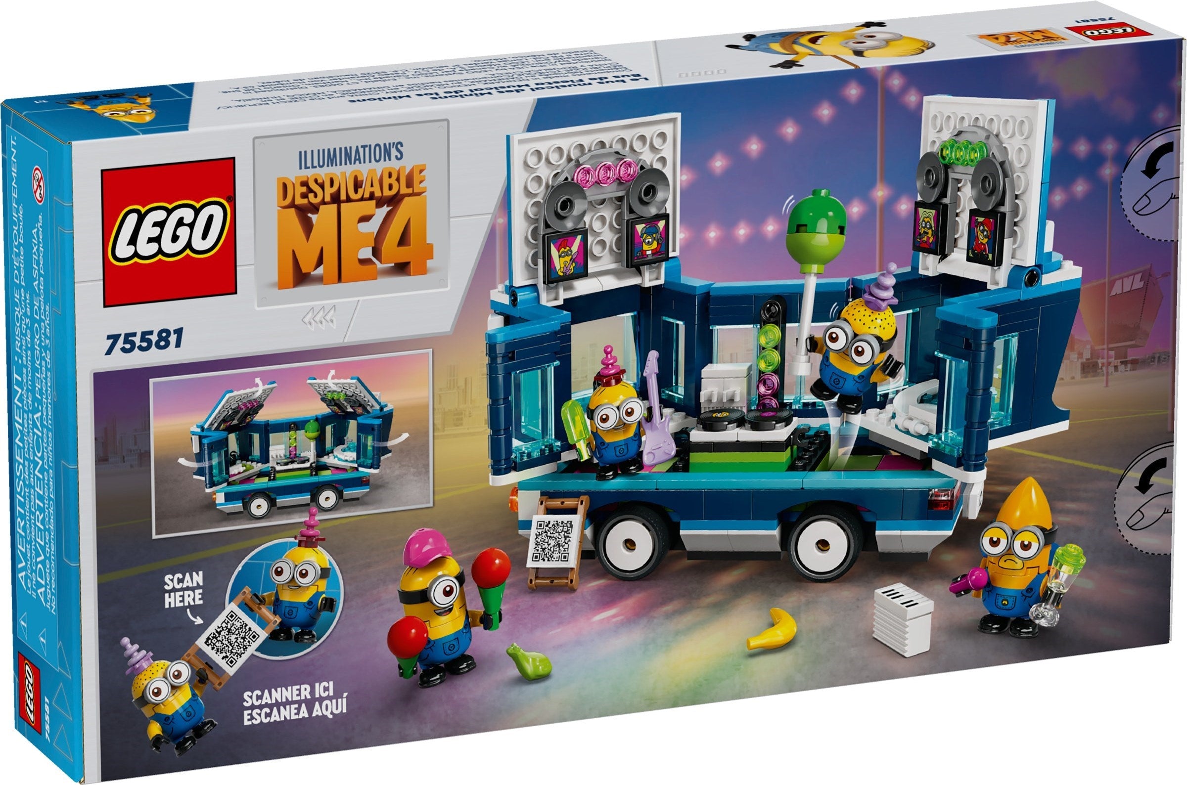 LEGO Minions Minions und der Party Bus 75581