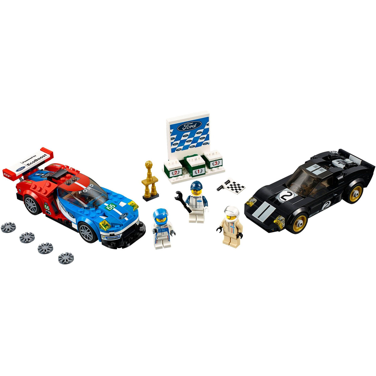 LEGO Speed Champions 2016 Ford GT & 1966 Ford GT40 75881