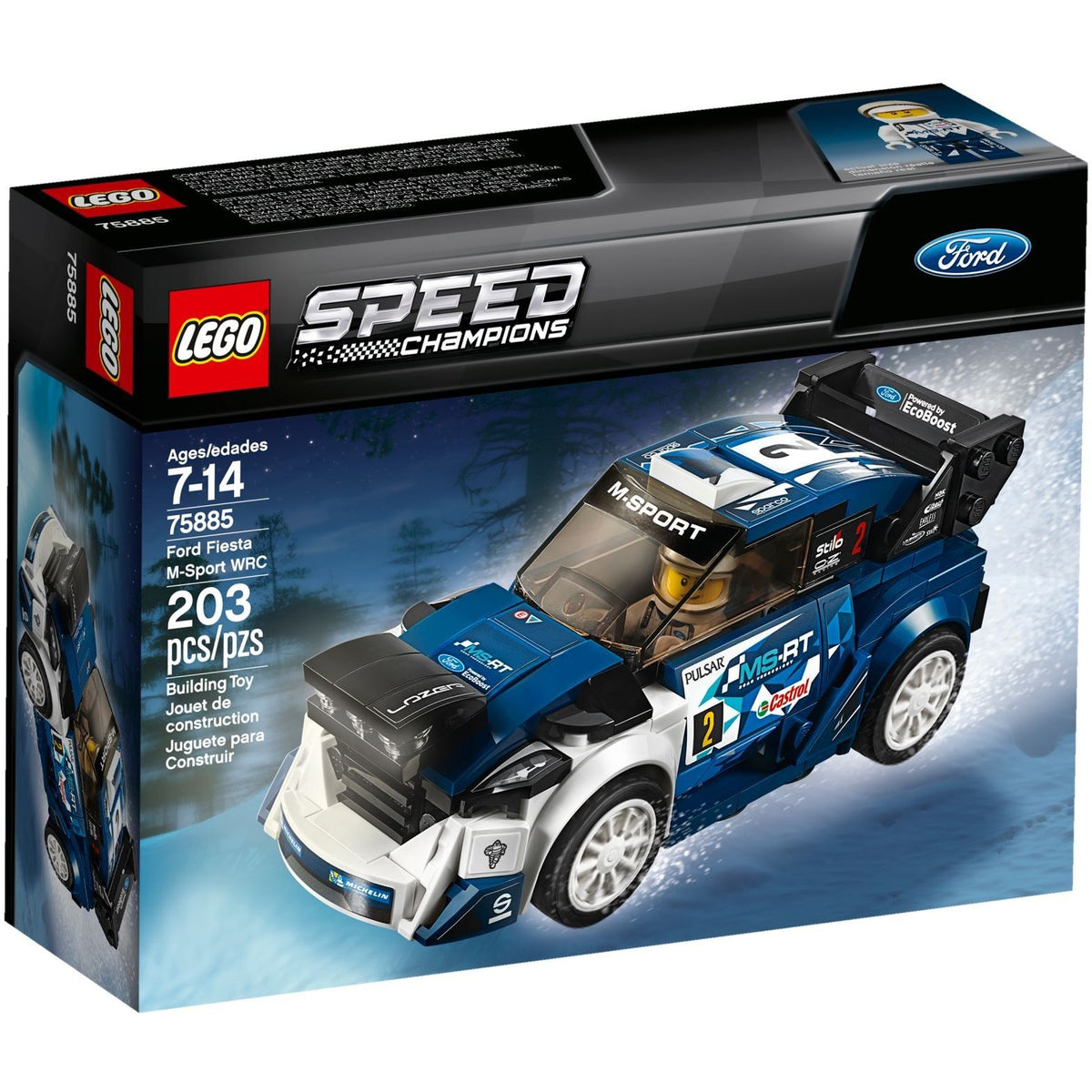 LEGO Speed Champions Ford Fiesta M-Sport WRC 75885