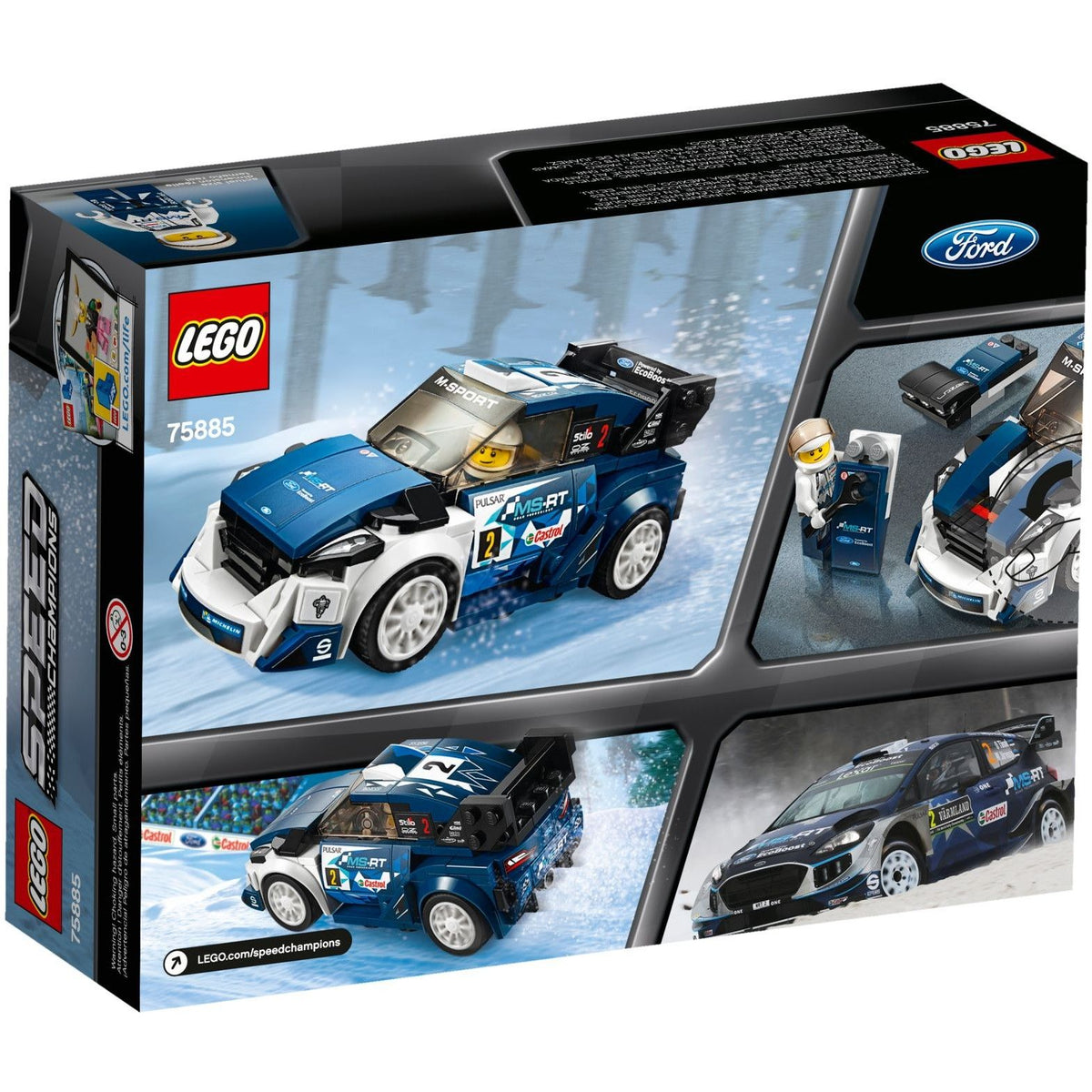 LEGO Speed Champions Ford Fiesta M-Sport WRC 75885