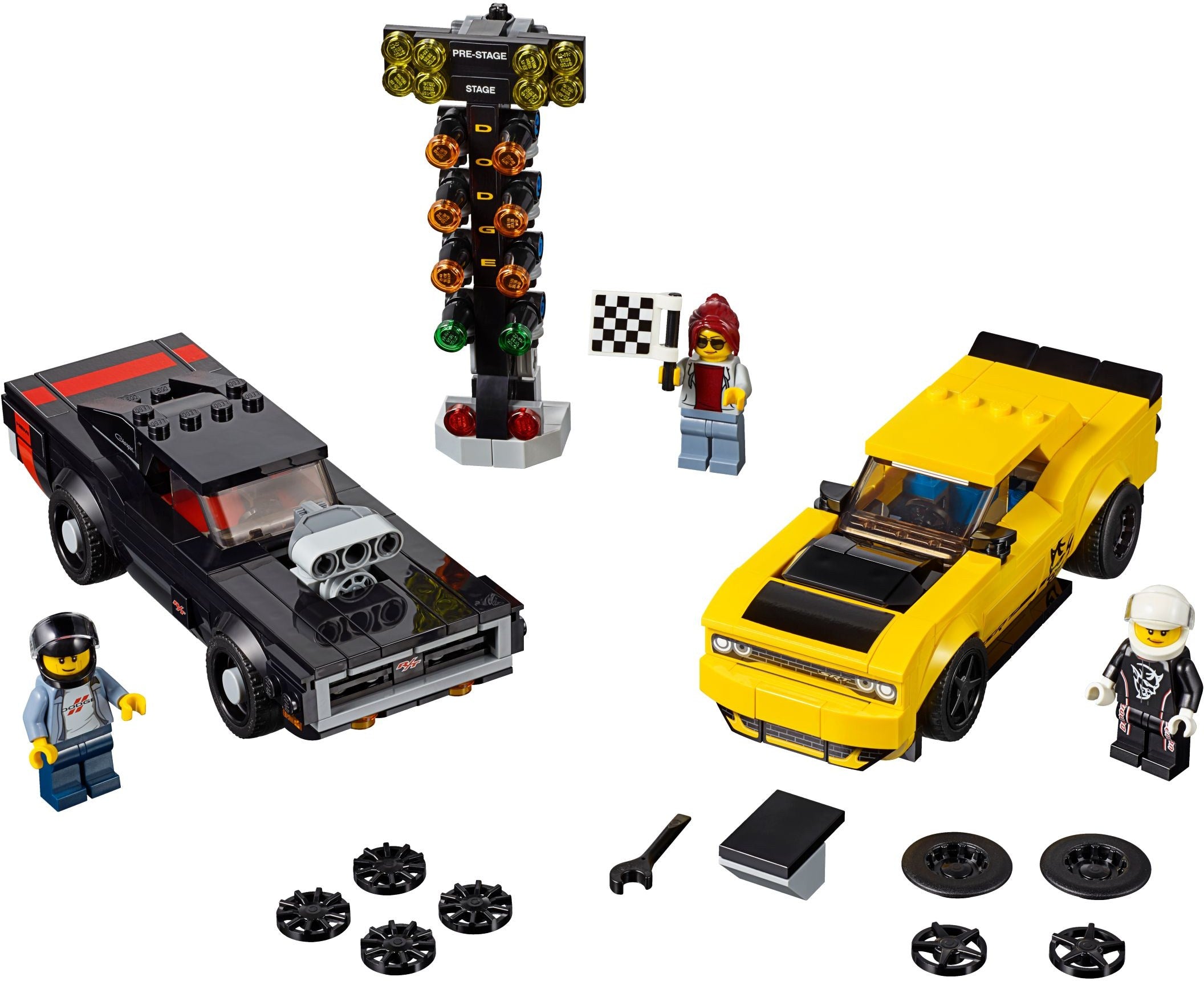LEGO Speed Champions 2018 Dodge Challenger & 1970 Dodge Charger 75893
