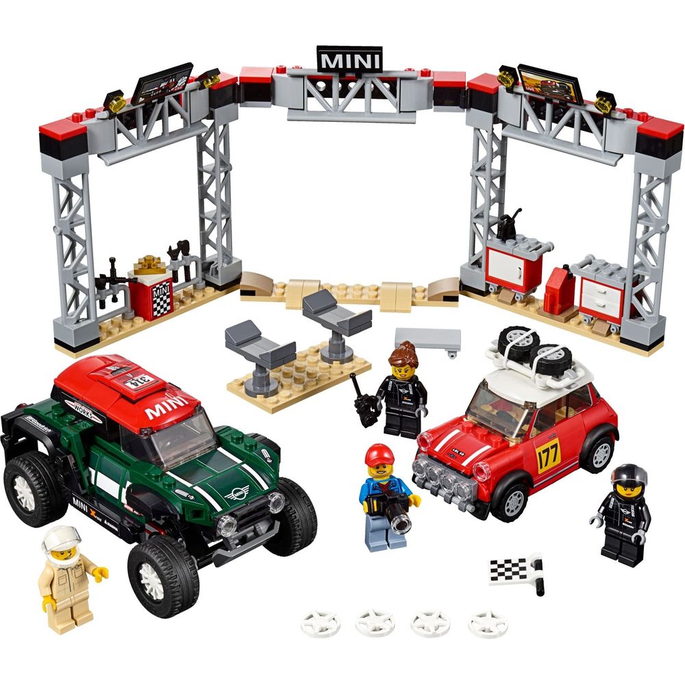 LEGO Speed Champions Rallyeauto 1967 Mini Cooper S und Buggy 2018 75894
