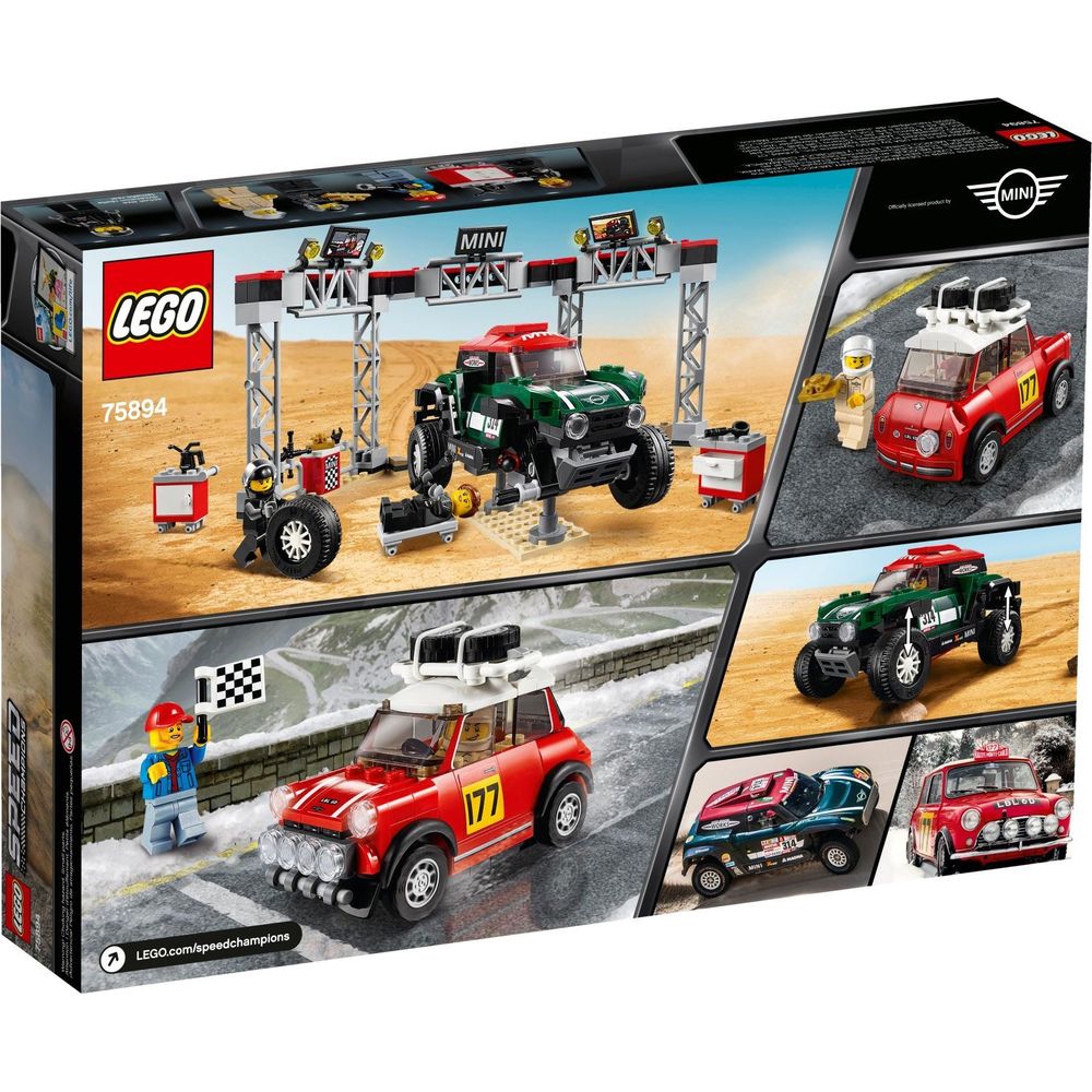LEGO Speed Champions Rallyeauto 1967 Mini Cooper S und Buggy 2018 75894