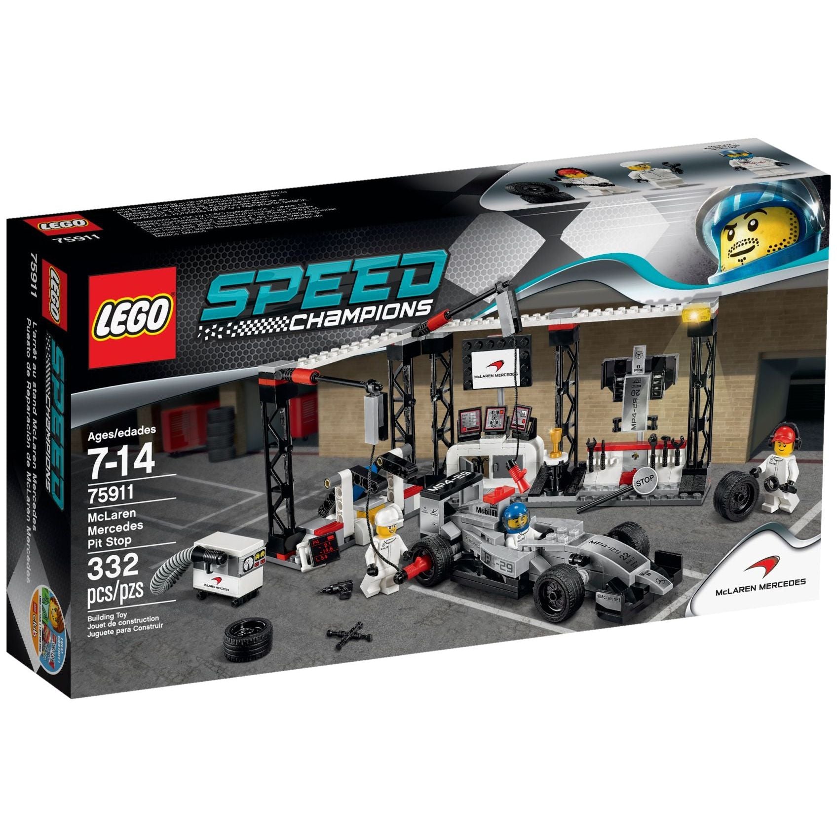 LEGO Speed Champions McLaren Mercedes Boxenstopp 75911