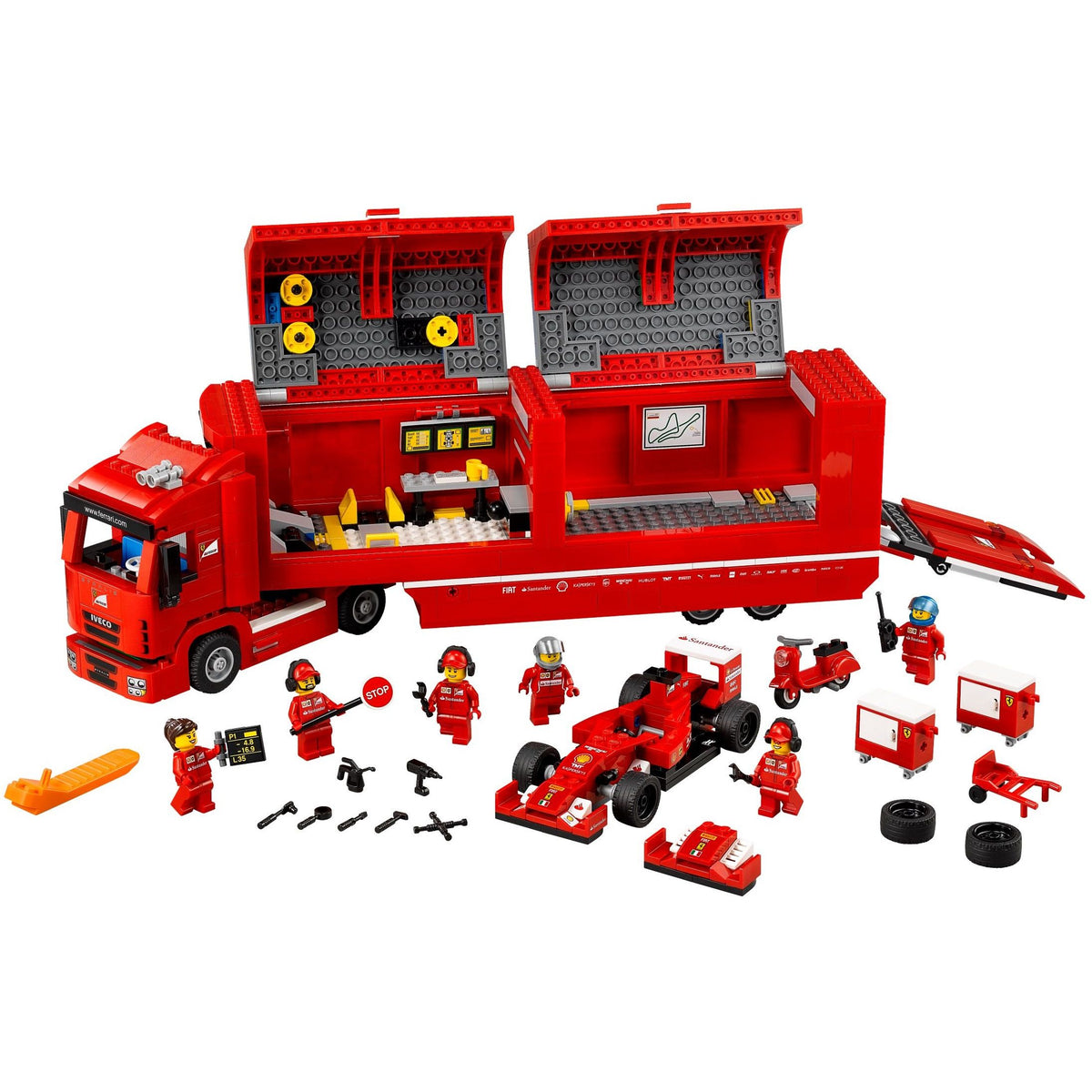 LEGO Speed Champions F14 T & ScuderiaFerrari Truck 75913