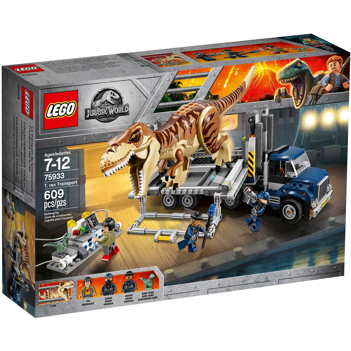 LEGO Jurassic World T-Rex Transport 75933