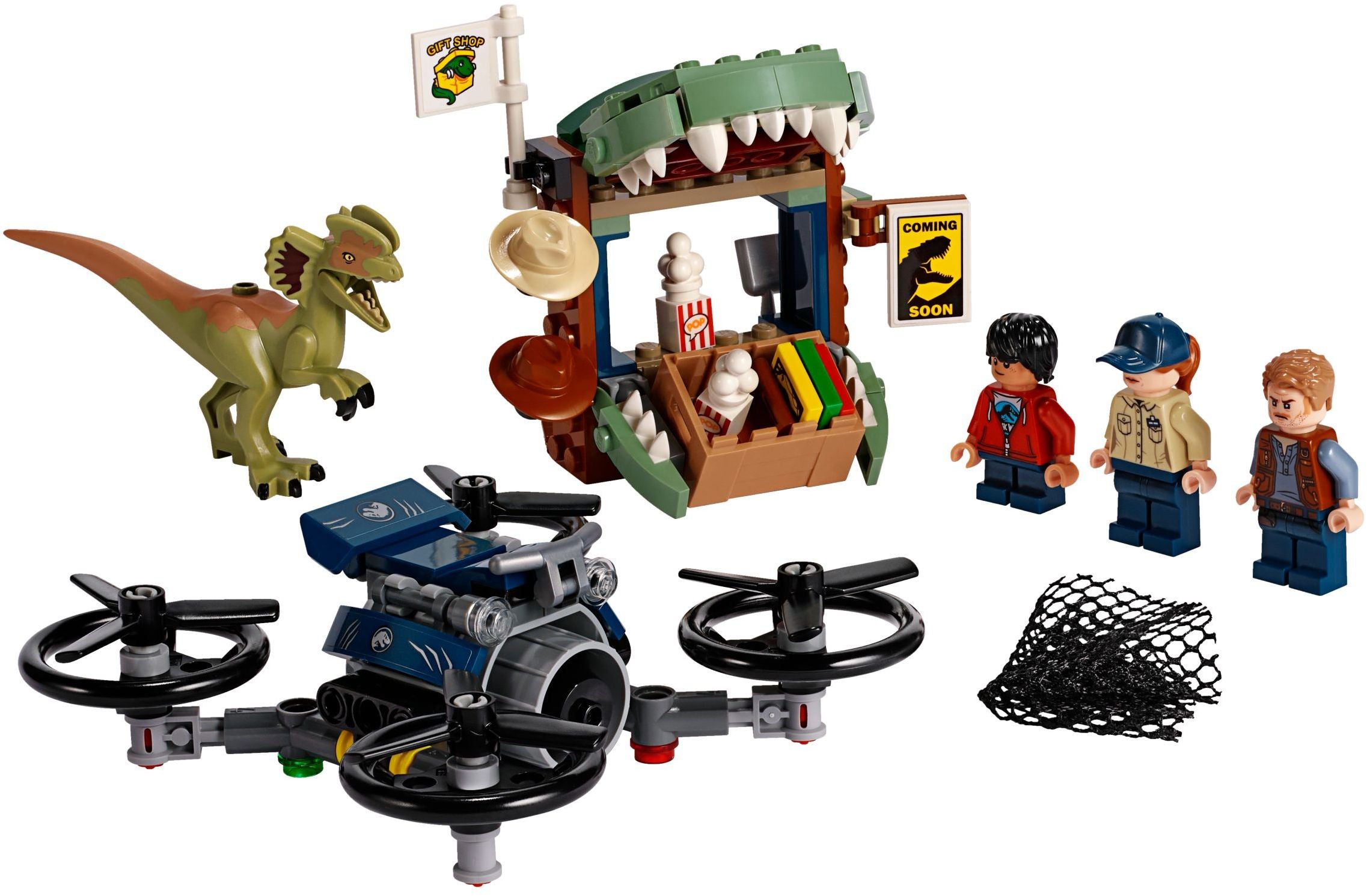 LEGO Jurassic World Diophosaurus auf der Flucht 75934