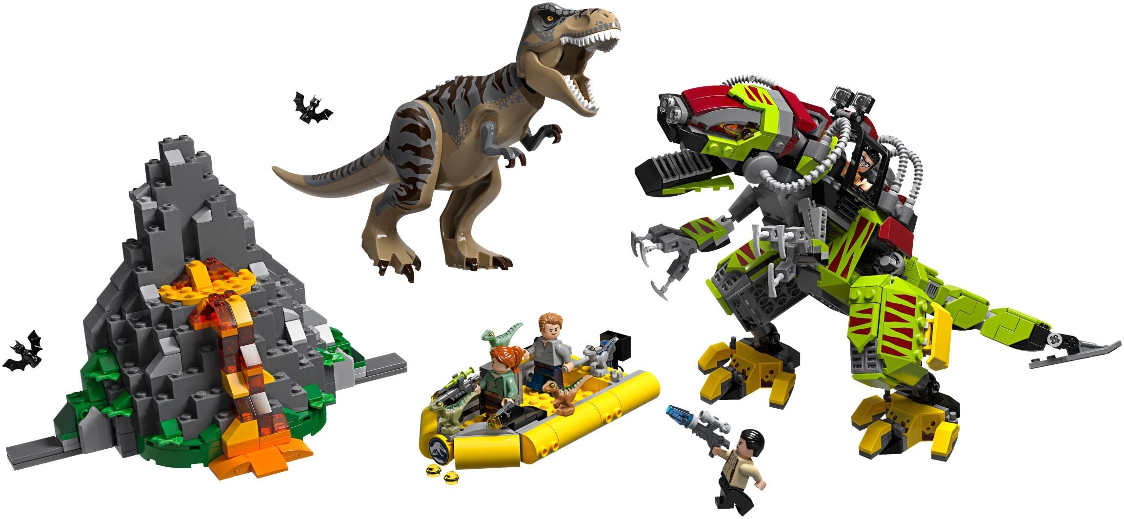 LEGO Jurassic World T.Rex vs. Dino-Mech 75938