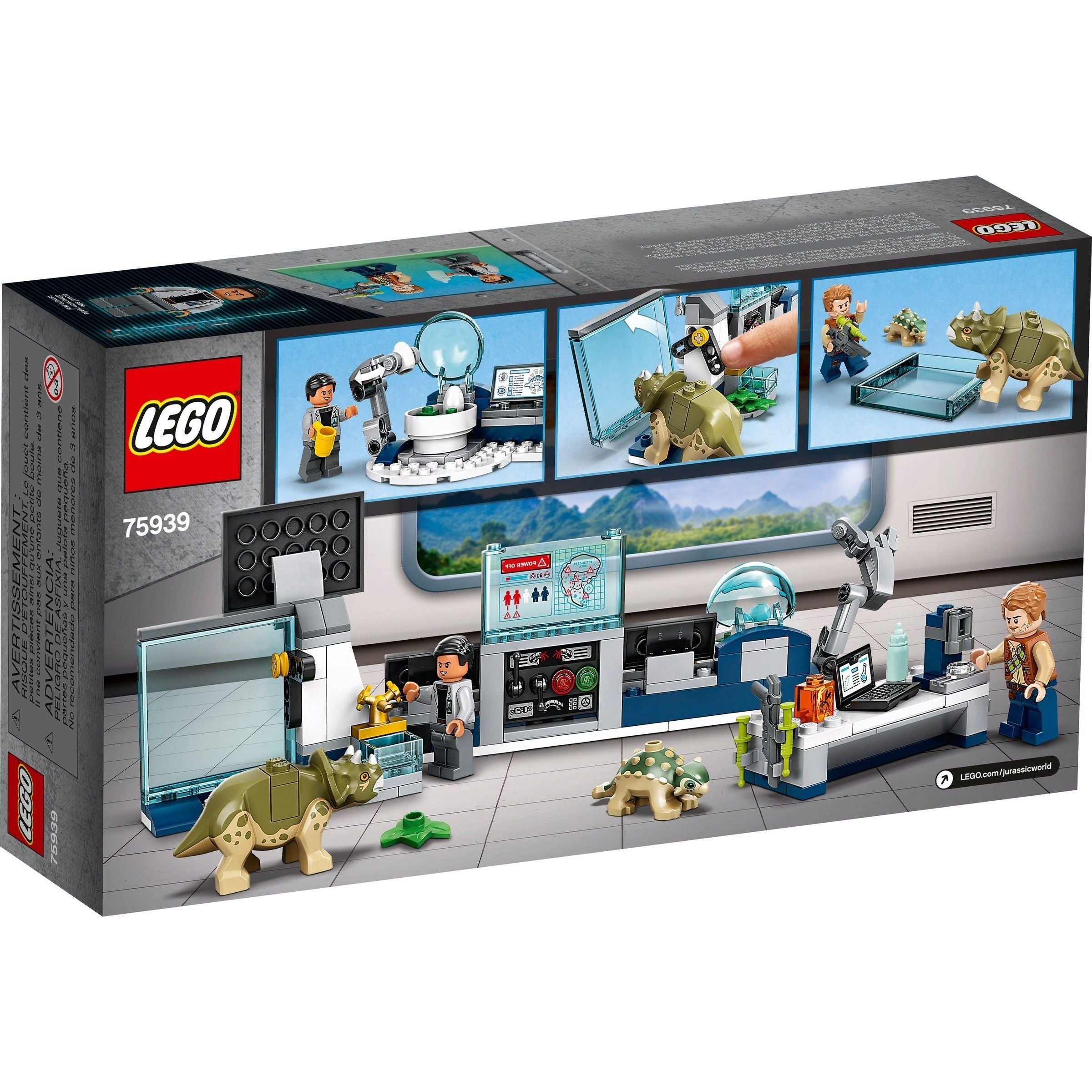 LEGO Jurassic World - Dr. Wus Labor: Ausbruch 75939