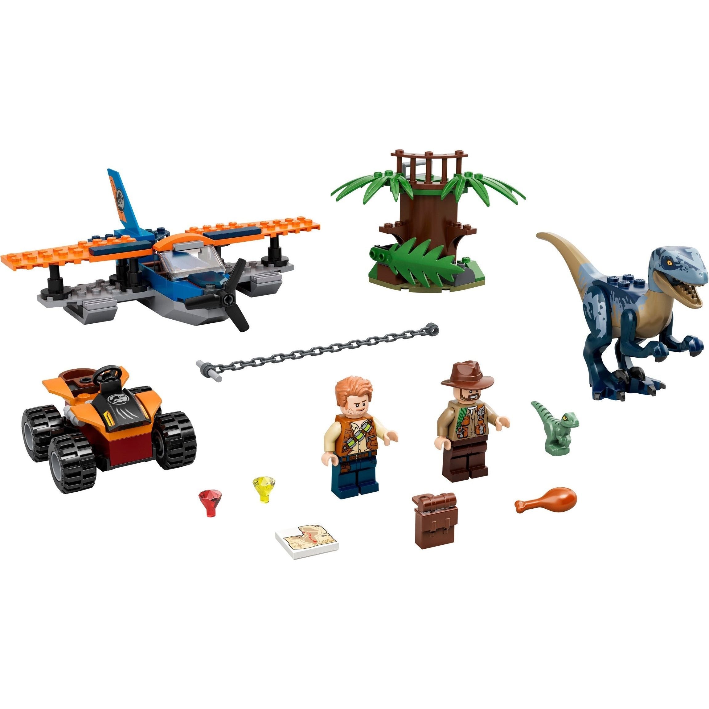 LEGO Jurassic World Velociraptor: Rettungsmission 75942