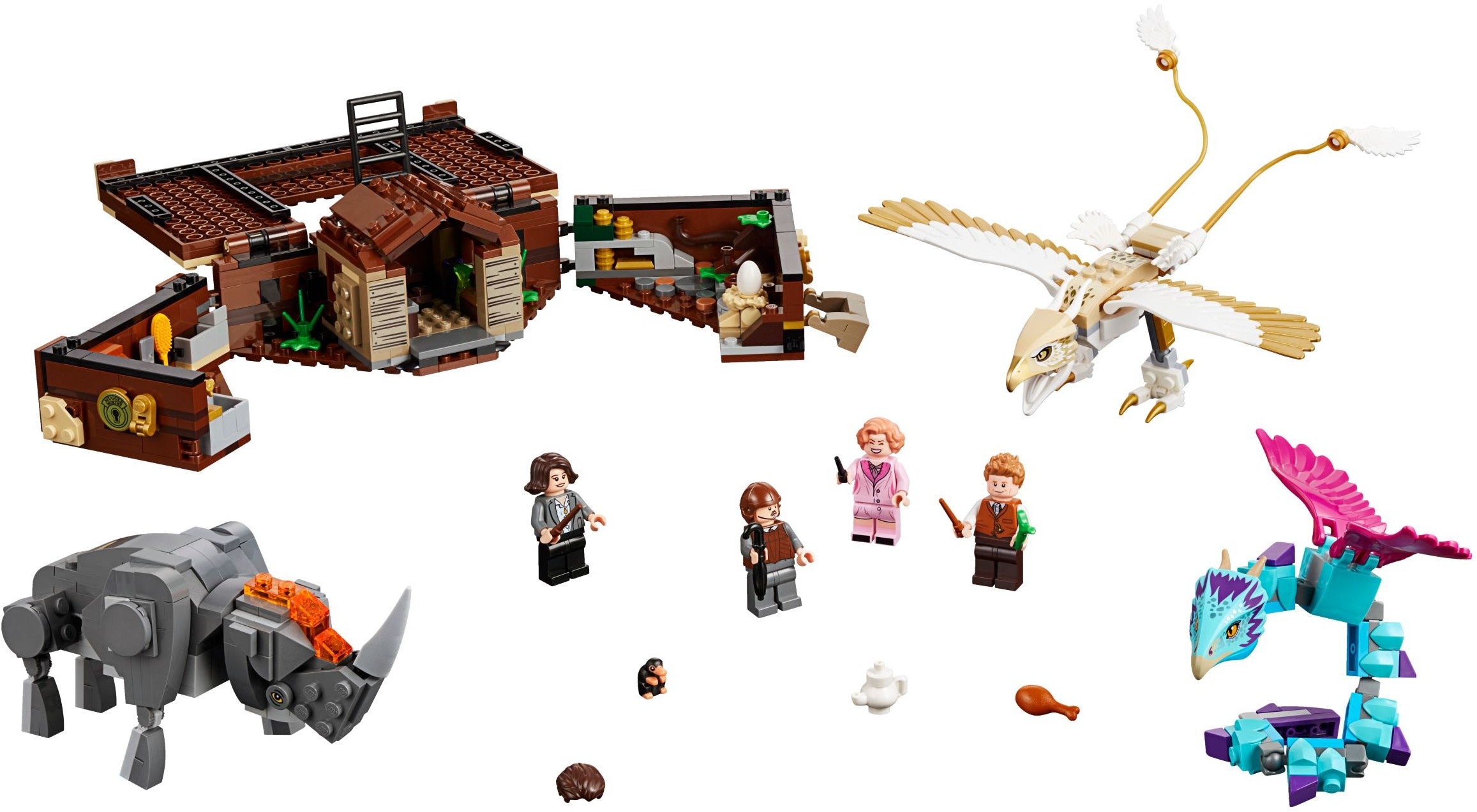 LEGO Fantastic Beasts Newts Koffer der magischen Kreaturen 75952