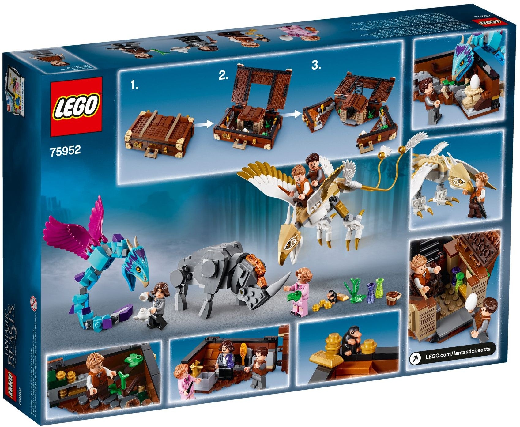 LEGO Fantastic Beasts Newts Koffer der magischen Kreaturen 75952