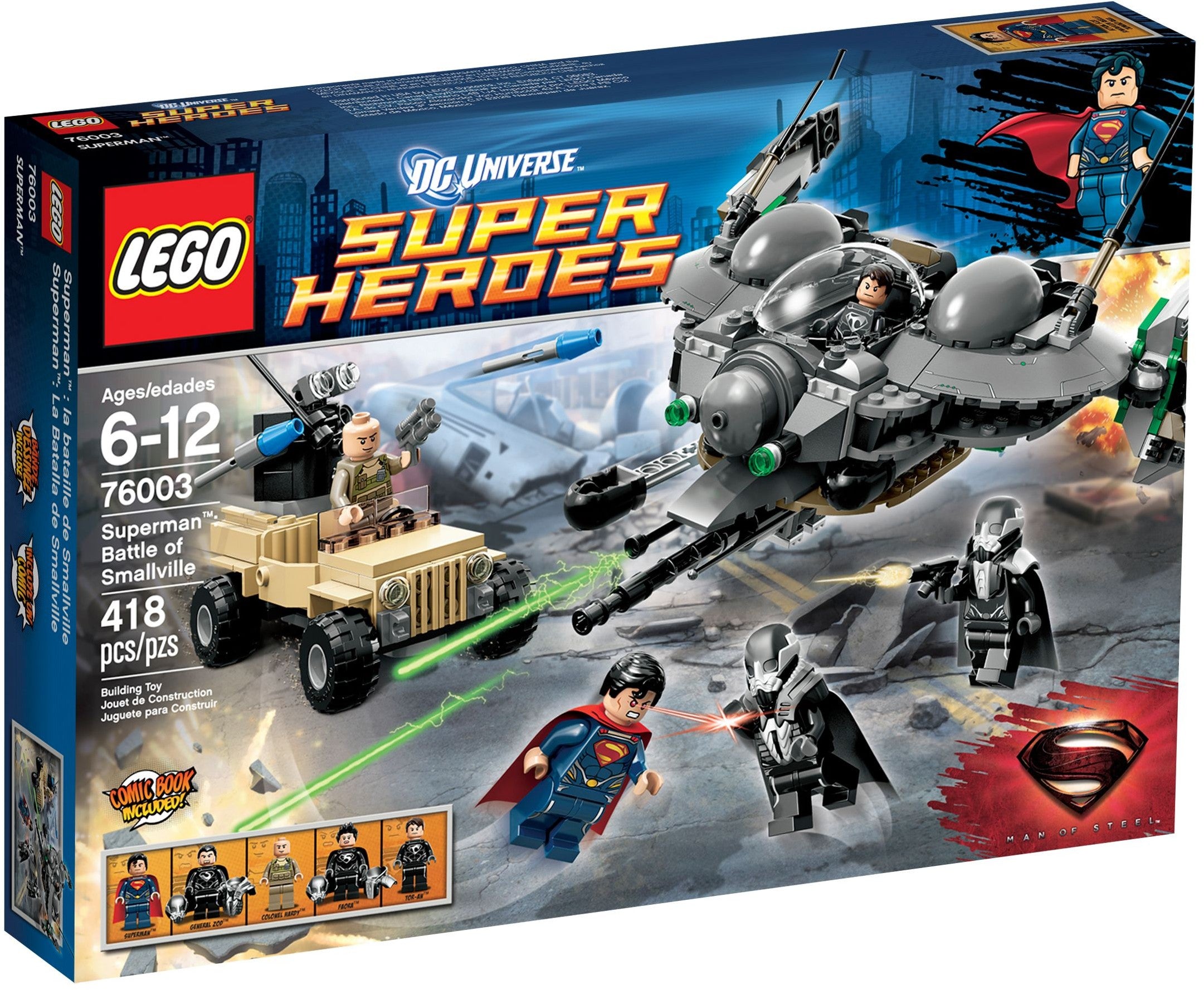 LEGO DC Comics Super Heroes Aufruhr in Smallville 76003