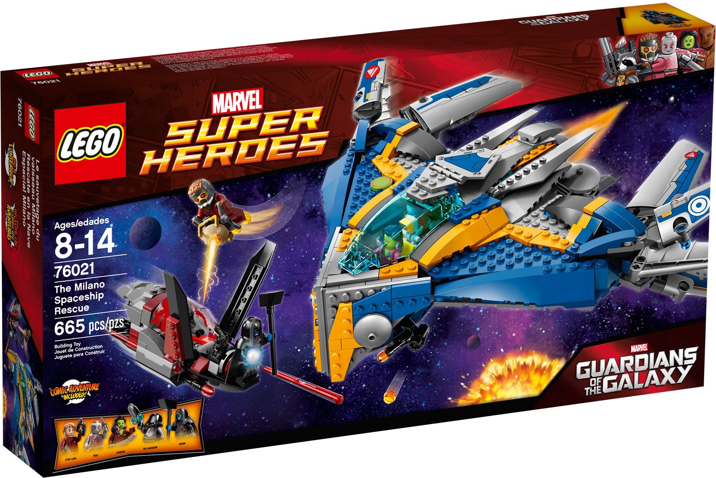 LEGO Marvel Super Heroes Milano Raumschiff 76021