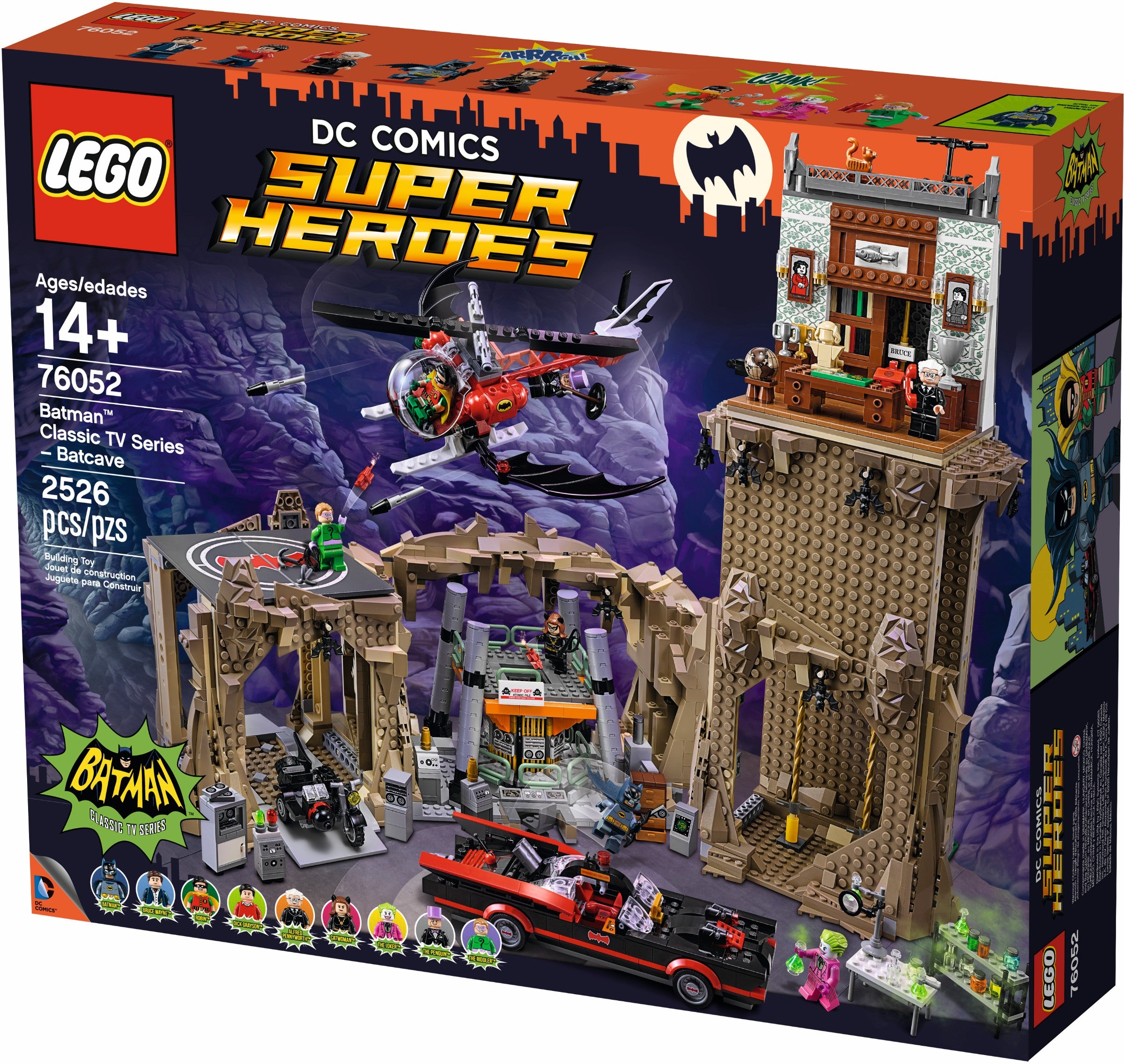 LEGO DC Comics Super Heroes Batcave 76052