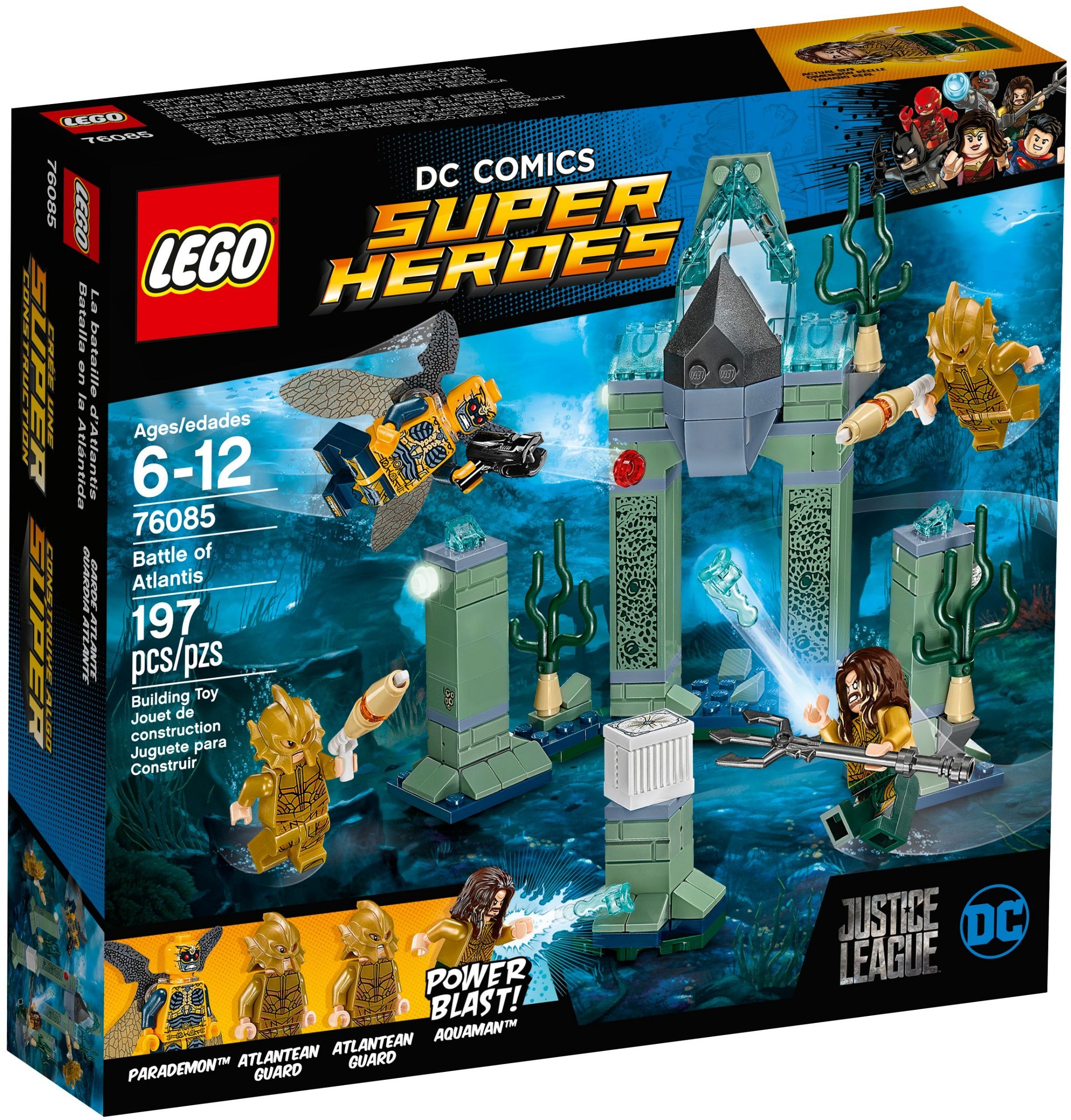 LEGO DC Comics Super Hereos Das Kraftmessen um Atlantis 76085