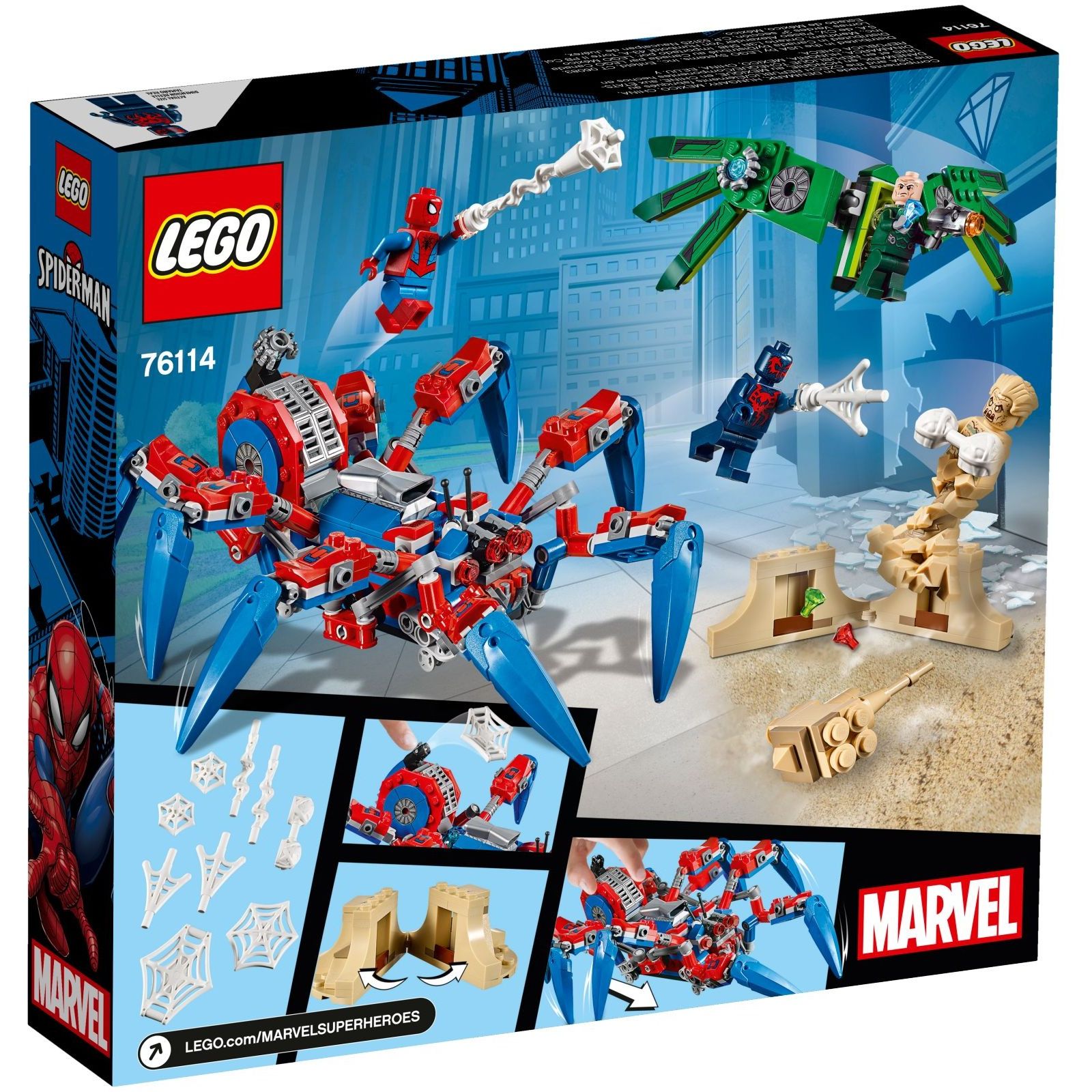 LEGO Marvel Spider-Mans Spinnenkrabbler 76114