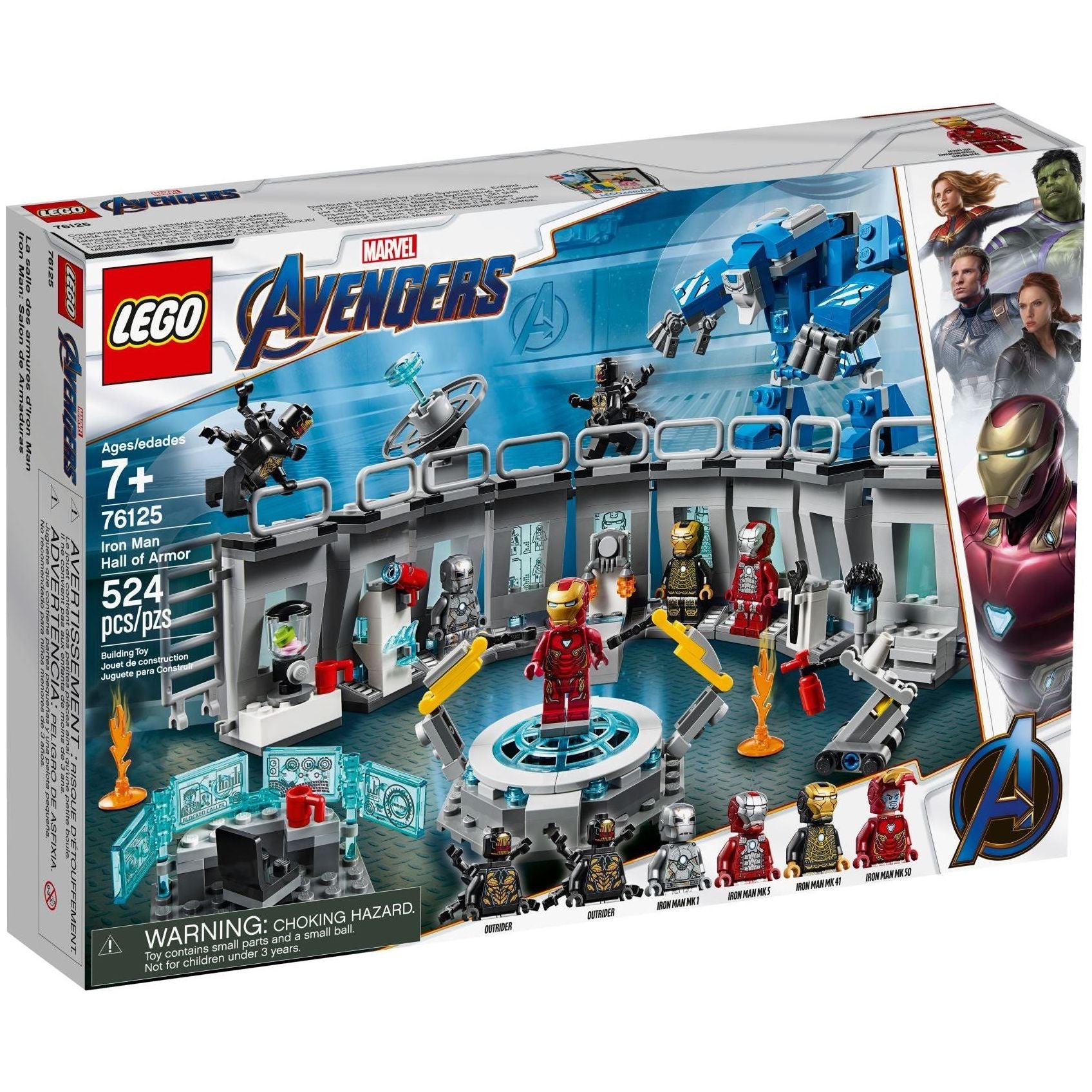LEGO Marvel Iron Mans atelier 76125