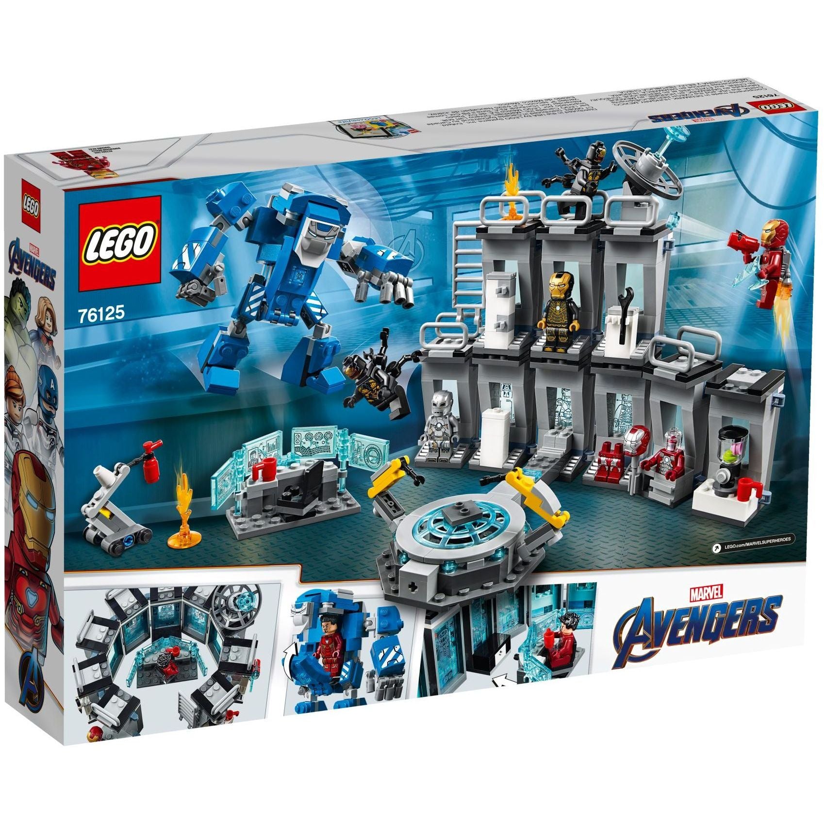 LEGO Marvel Iron Mans Werkstatt 76125