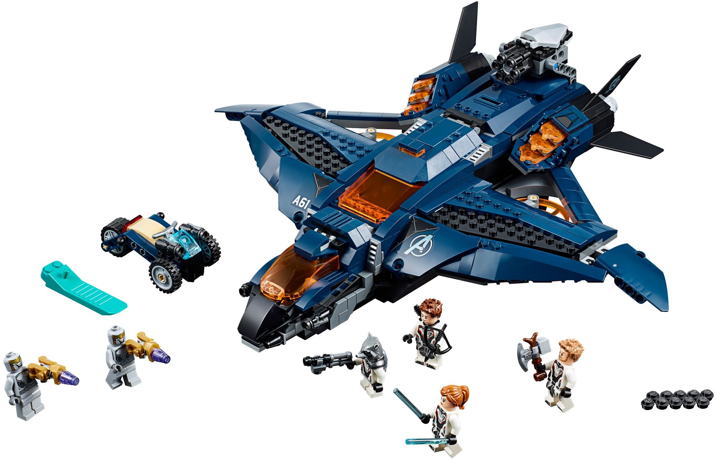 LEGO Marvel Super Heroes Ultimativer Avengers Quinjet 76126