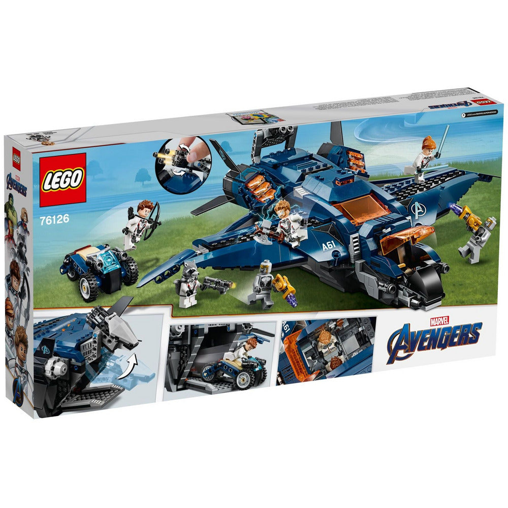 LEGO Marvel Super Heroes Ultimativer Avengers Quinjet 76126