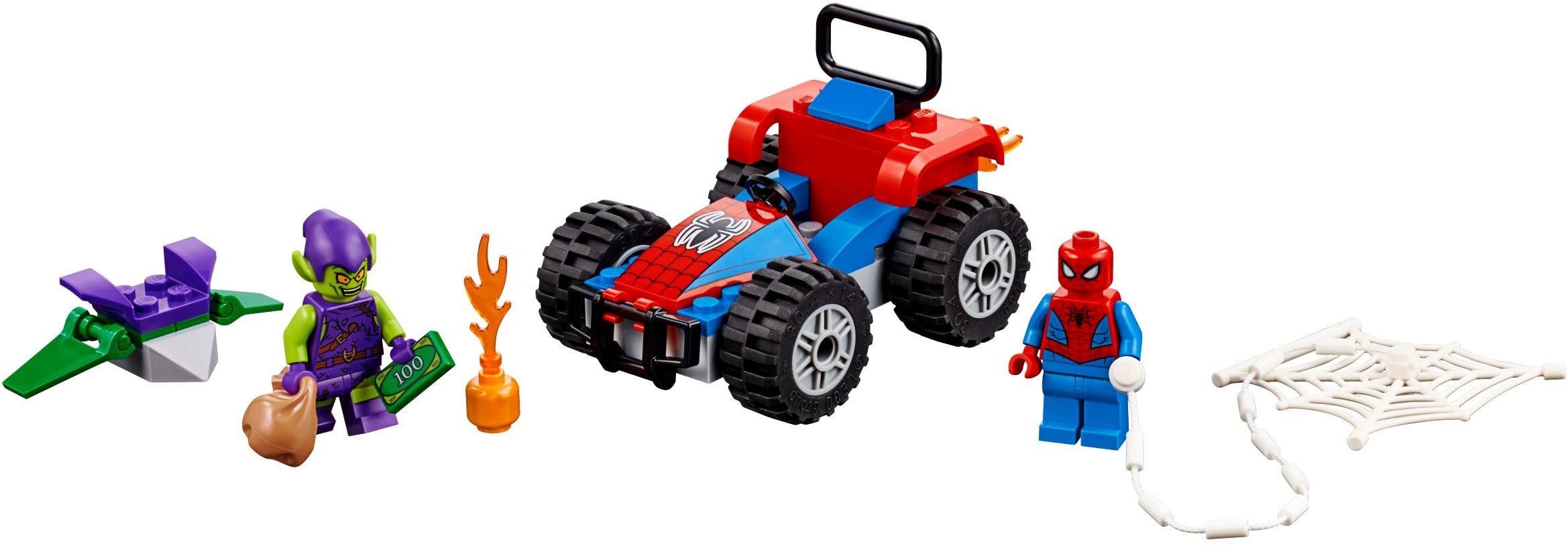 <transcy>LEGO Super Heroes Spider-Man Poursuite 76133</transcy>