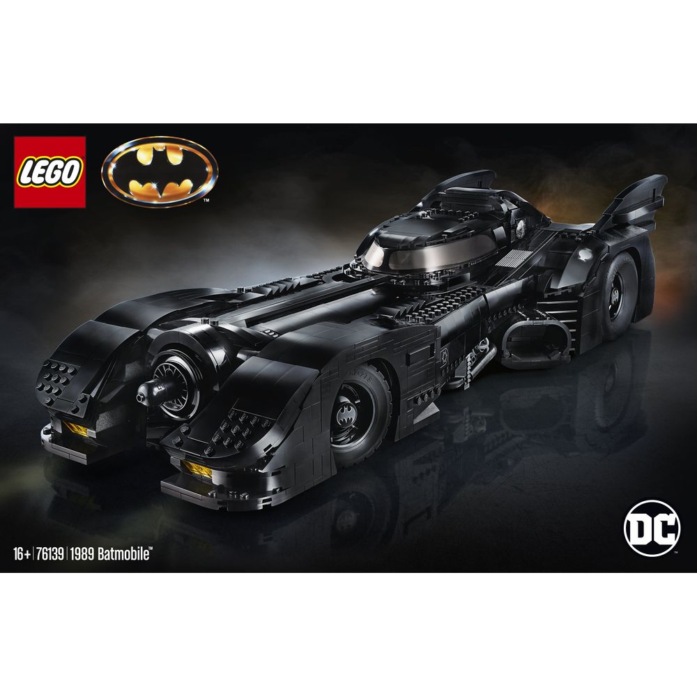 LEGO DC Comics Super Heroes 1989 Batmobile 76139