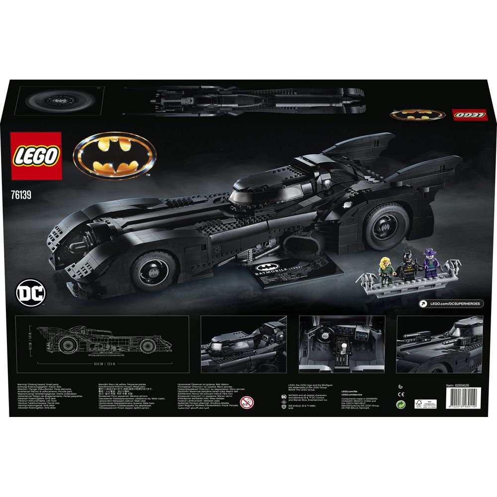 LEGO DC Comics Super Heroes 1989 Batmobile 76139