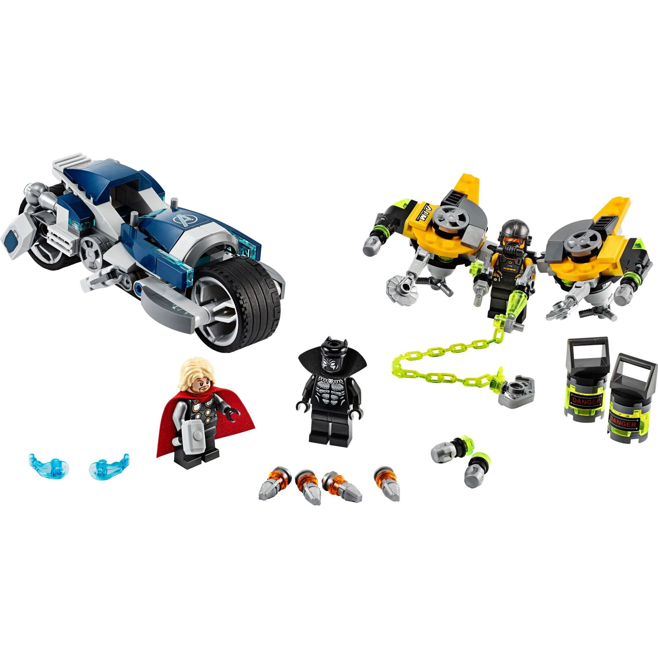 LEGO Marvel Super Heroes Avengers Speeder-Bike Attacke 76142