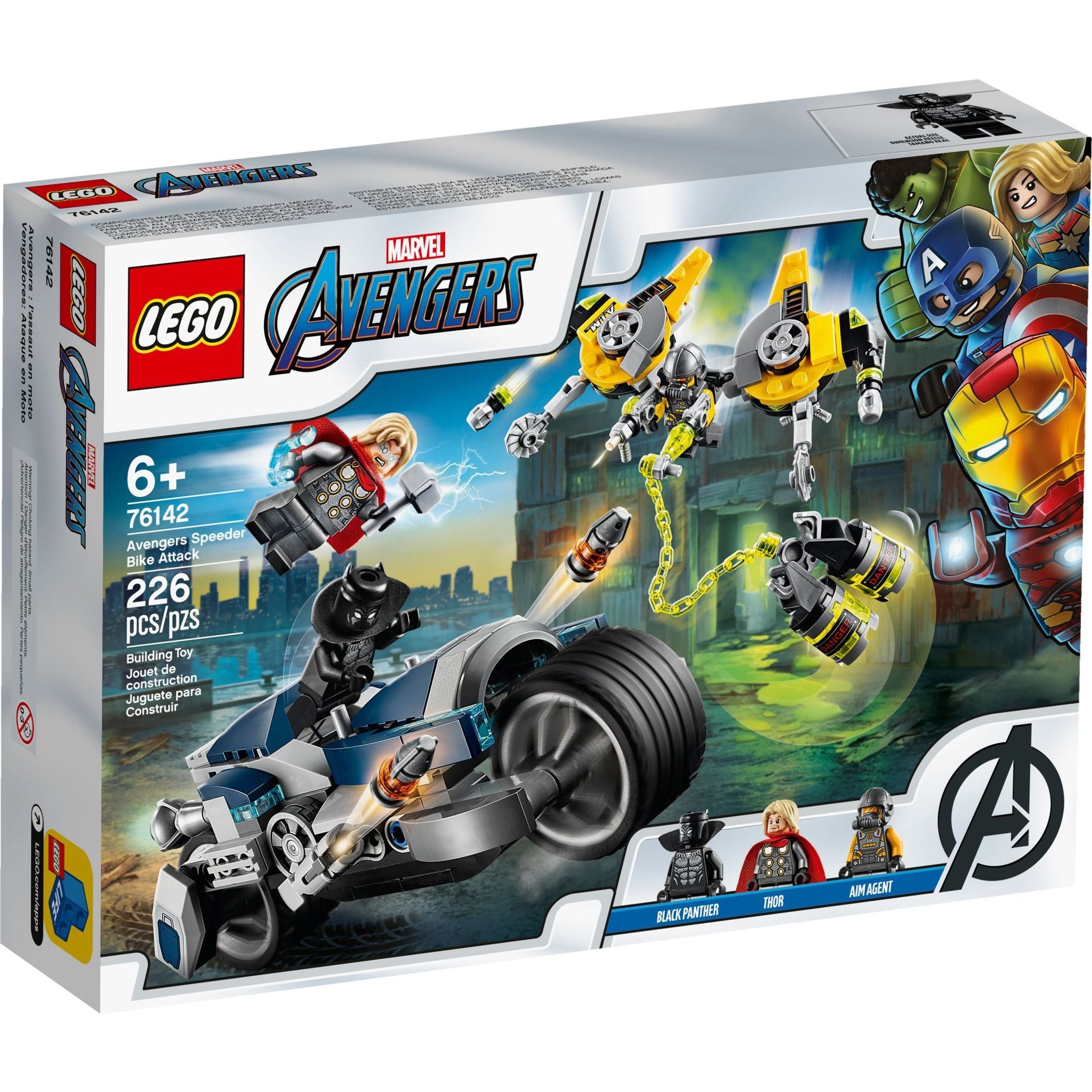 LEGO Marvel Super Heroes Avengers Speeder-Bike Attacke 76142