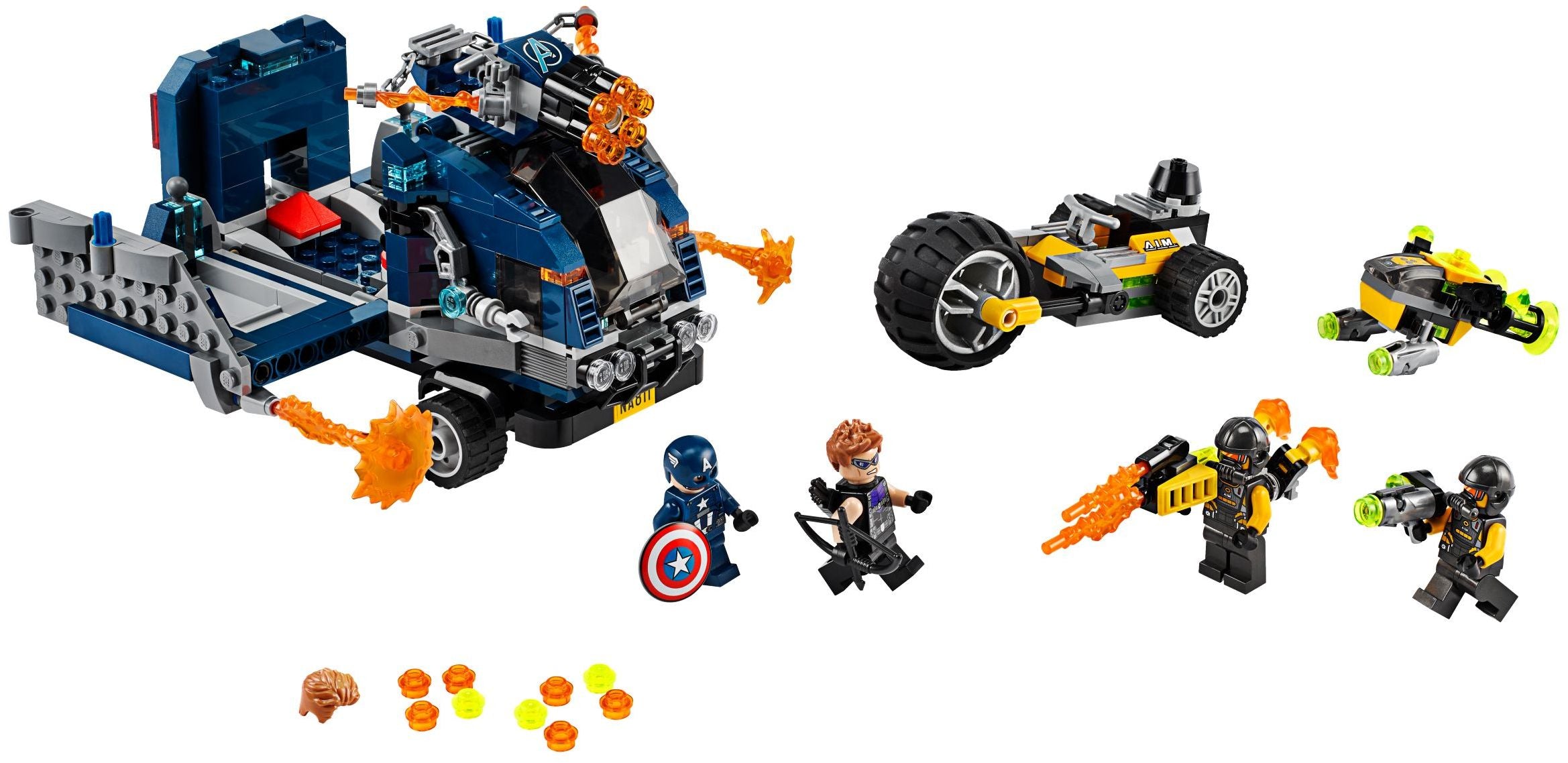 L'arrestation par camion des Avengers LEGO® Marvel Super Heroes 76143