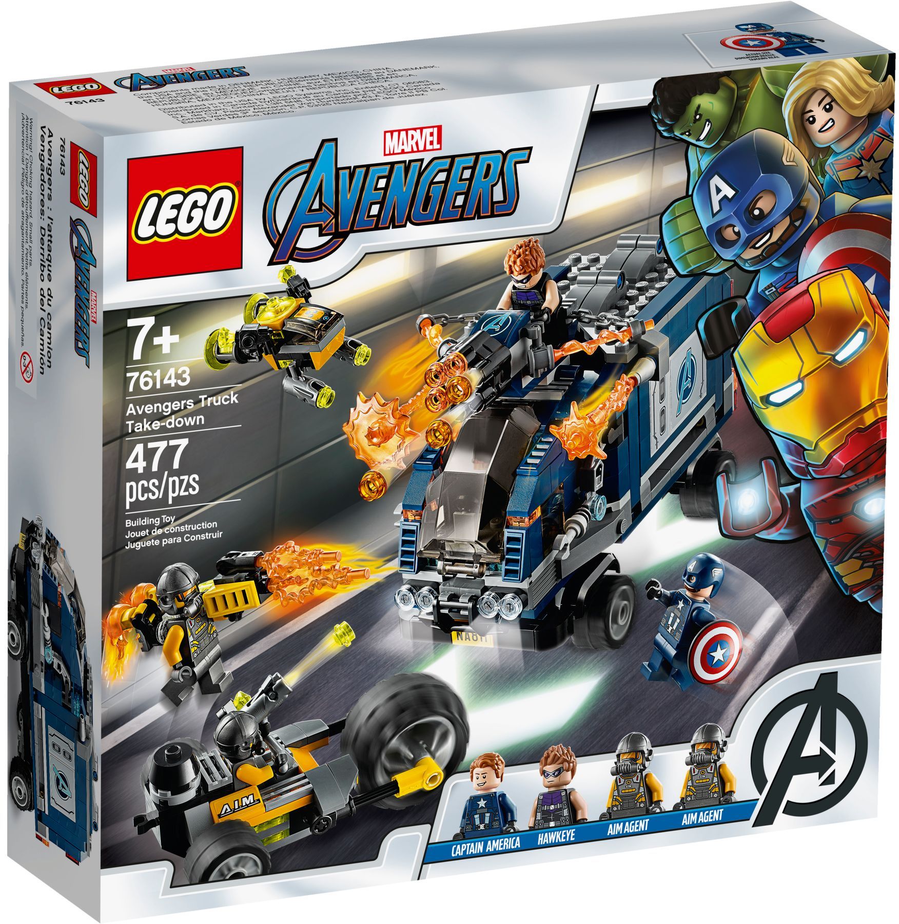L'arrestation par camion des Avengers LEGO® Marvel Super Heroes 76143