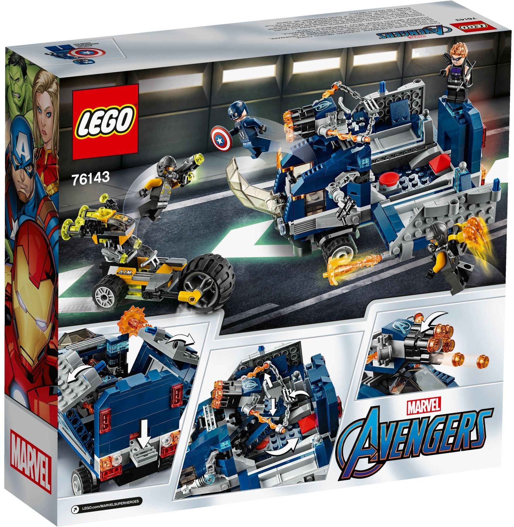 LEGO Marvel Super Heroes Avengers Truck-Festnahme 76143