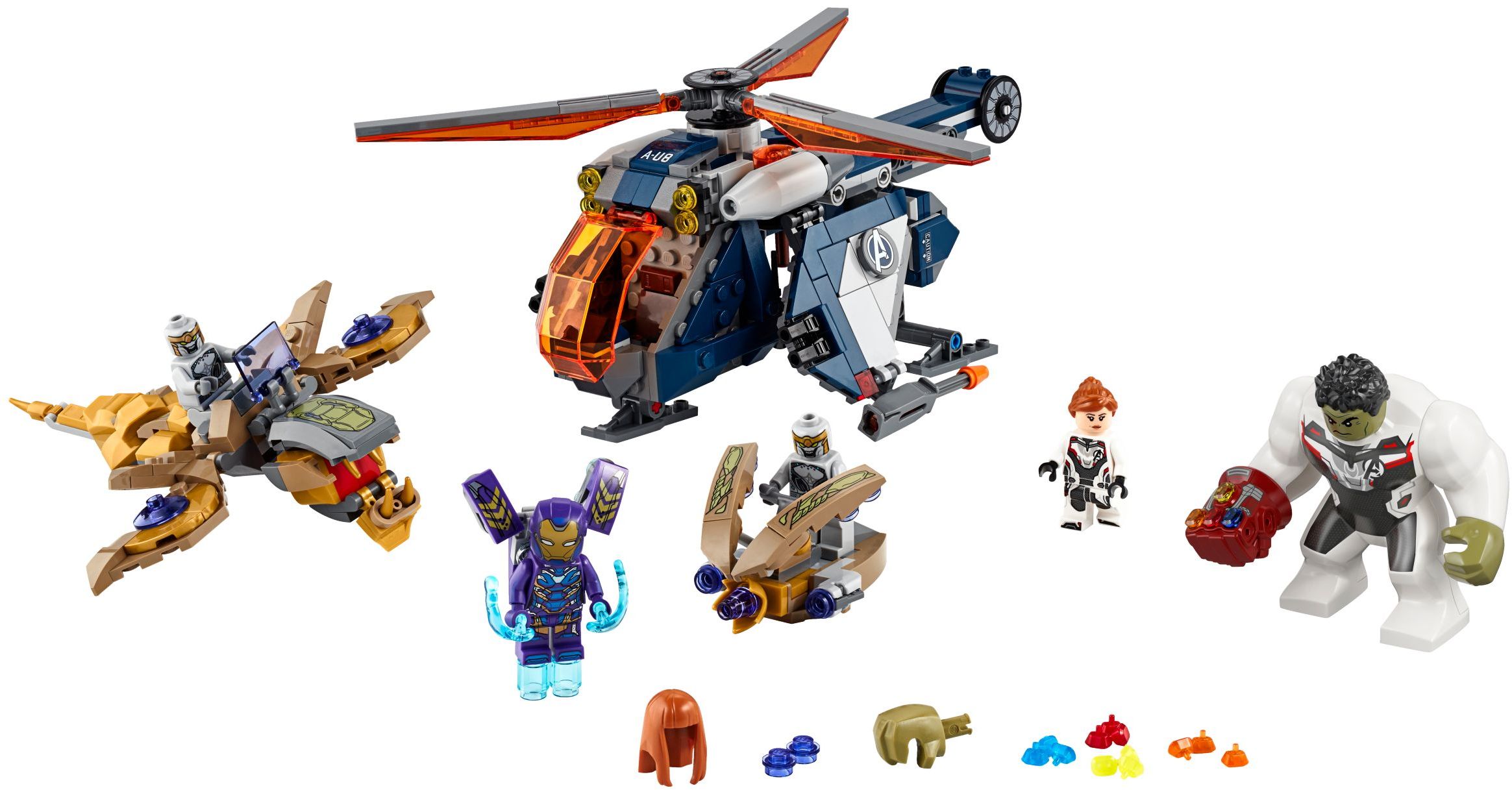LEGO Marvel Super Heroes Sauvetage en hélicoptère 76144