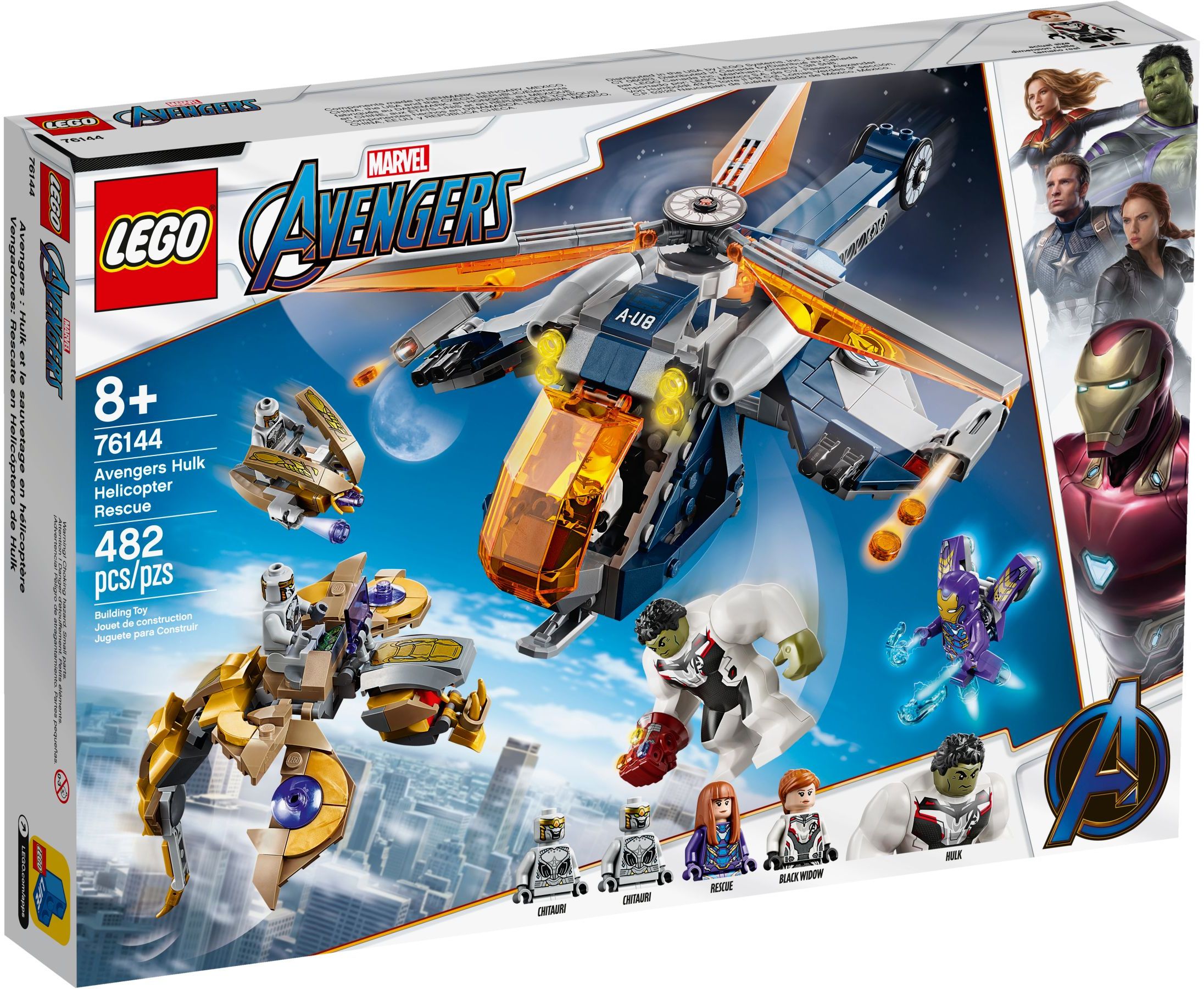 LEGO Marvel Super Heroes Sauvetage en hélicoptère 76144