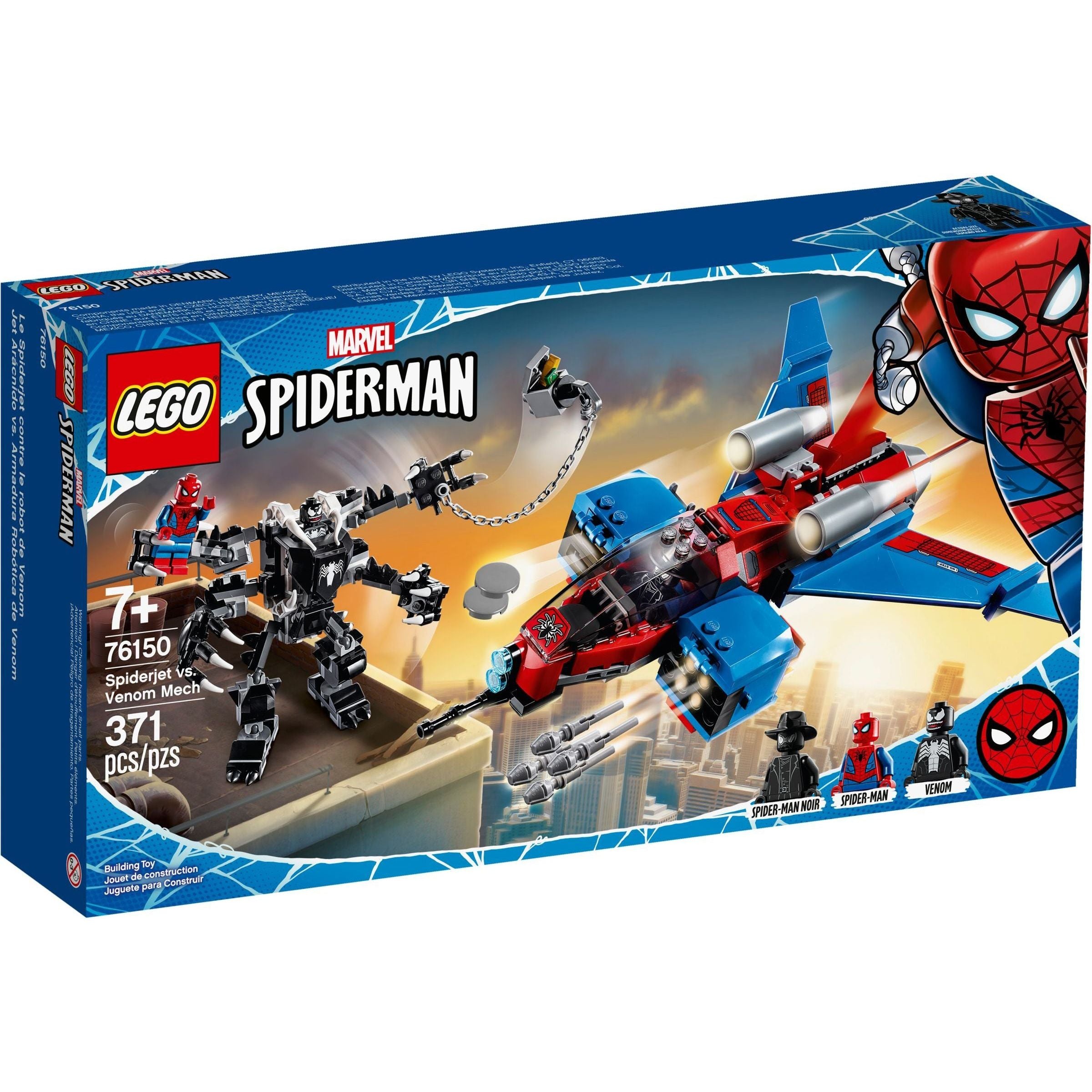 LEGO® Marvel Spiderjet contre Venom Mech 76150