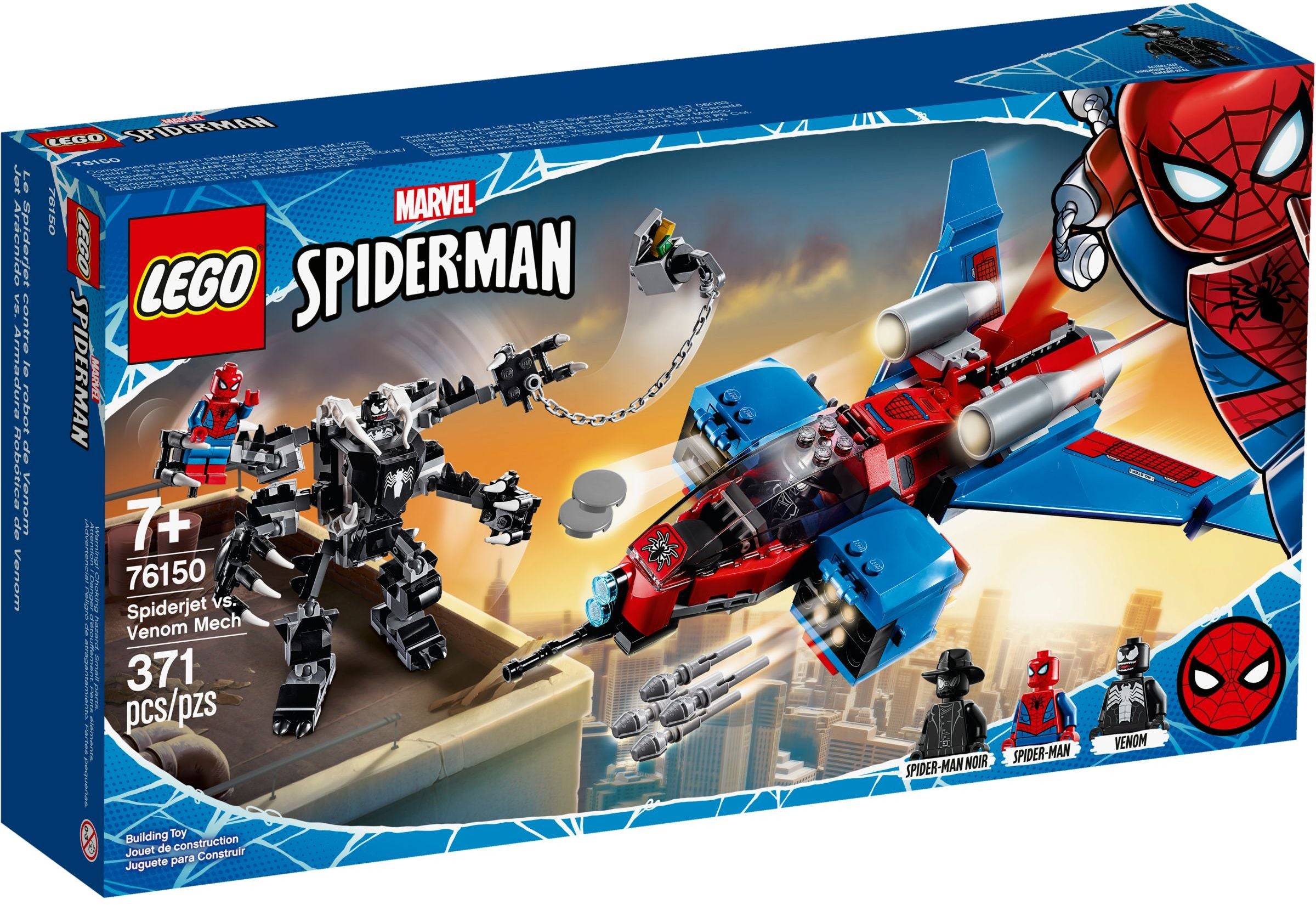 LEGO® Marvel Spiderjet contre Venom Mech 76150