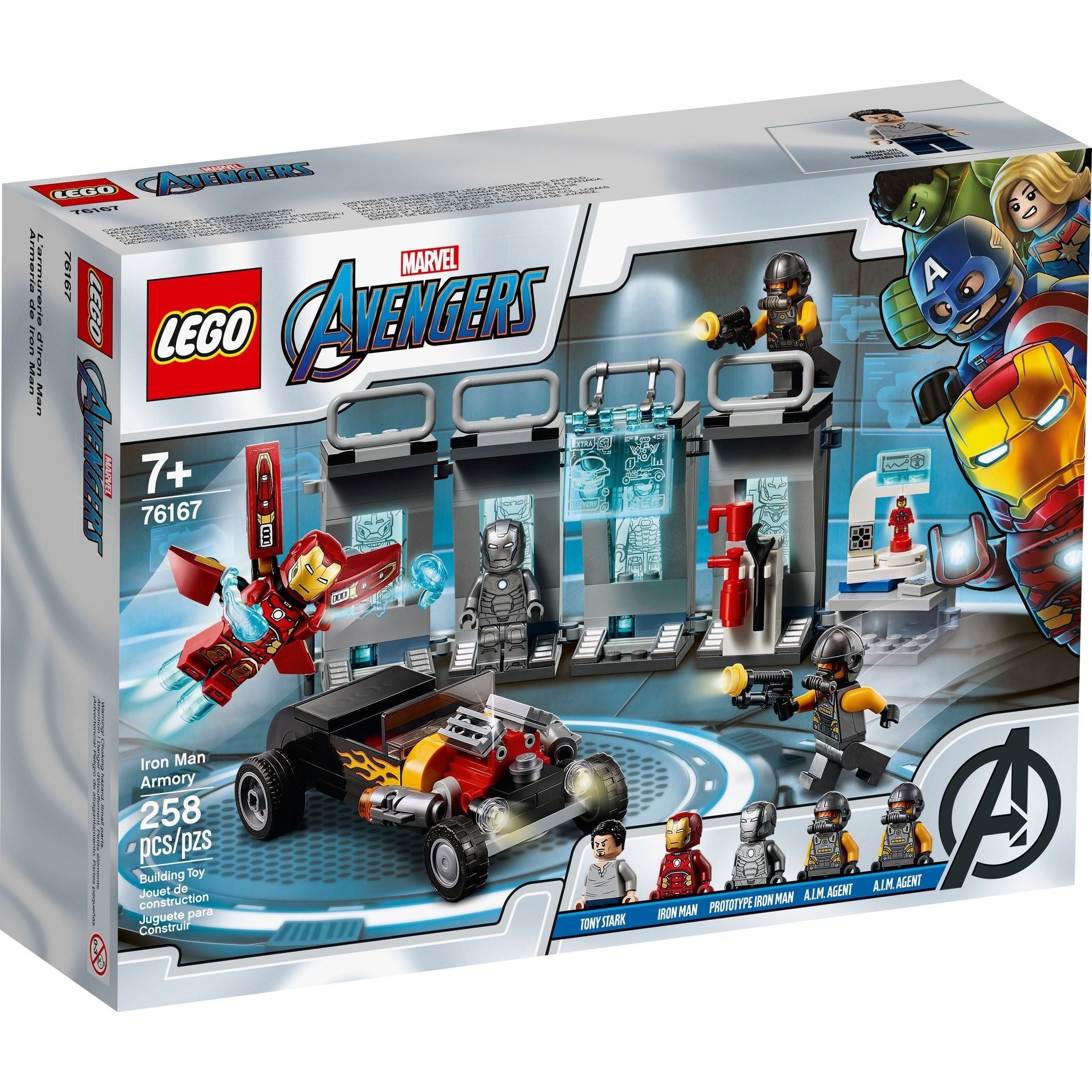 LEGO Marvel Super Heroes Iron Mans Arsenal 76167