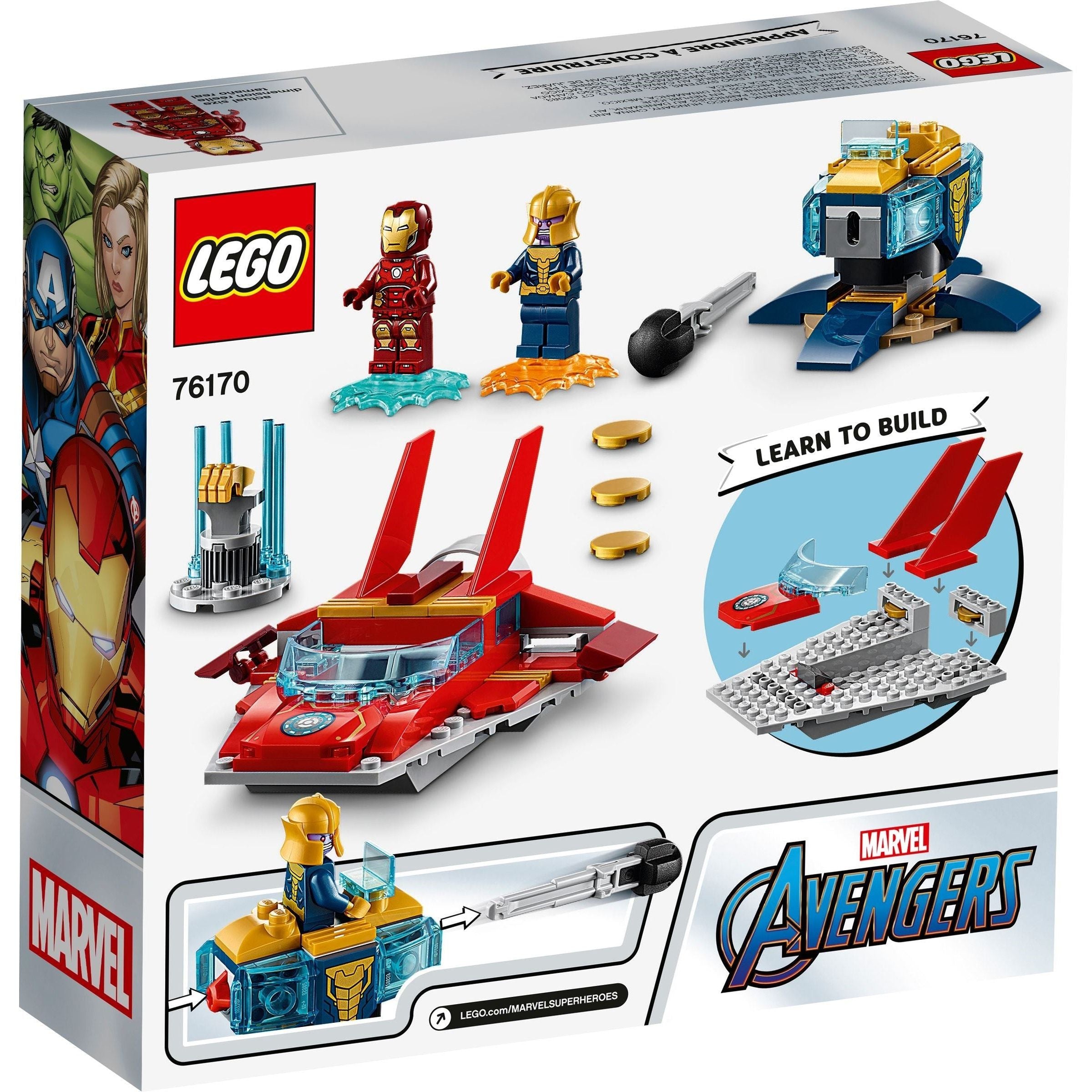 LEGO Marvel Super Heroes Iron Man contre Thanos 76170