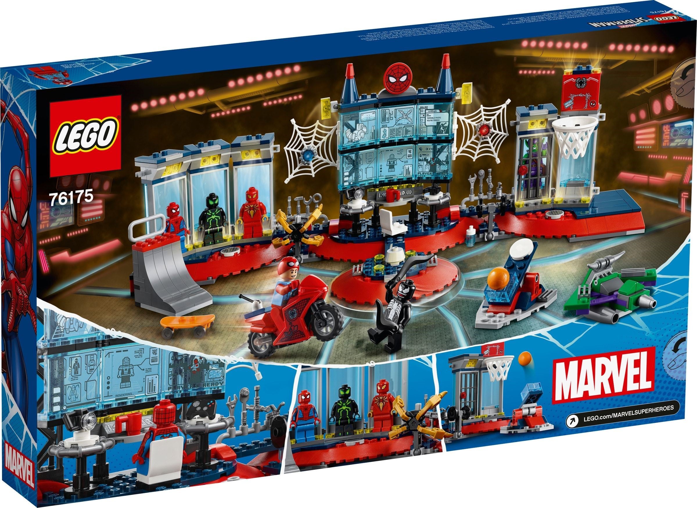 <transcy>LEGO Marvel Super Heroes Attaque du repaire de Spider-Man 76175</transcy>