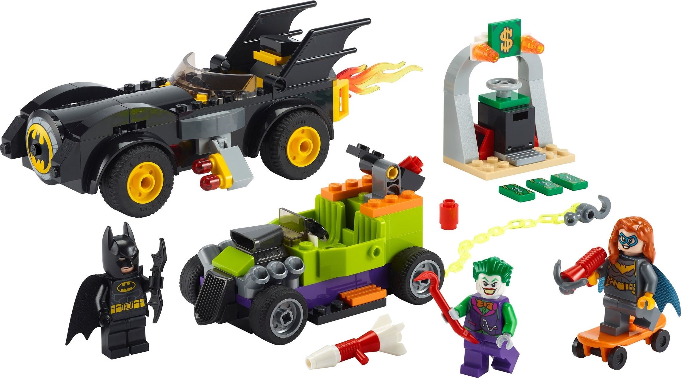 LEGO DC Comics Super Heroes Batman contre Joker : Batmobile Chase 76180