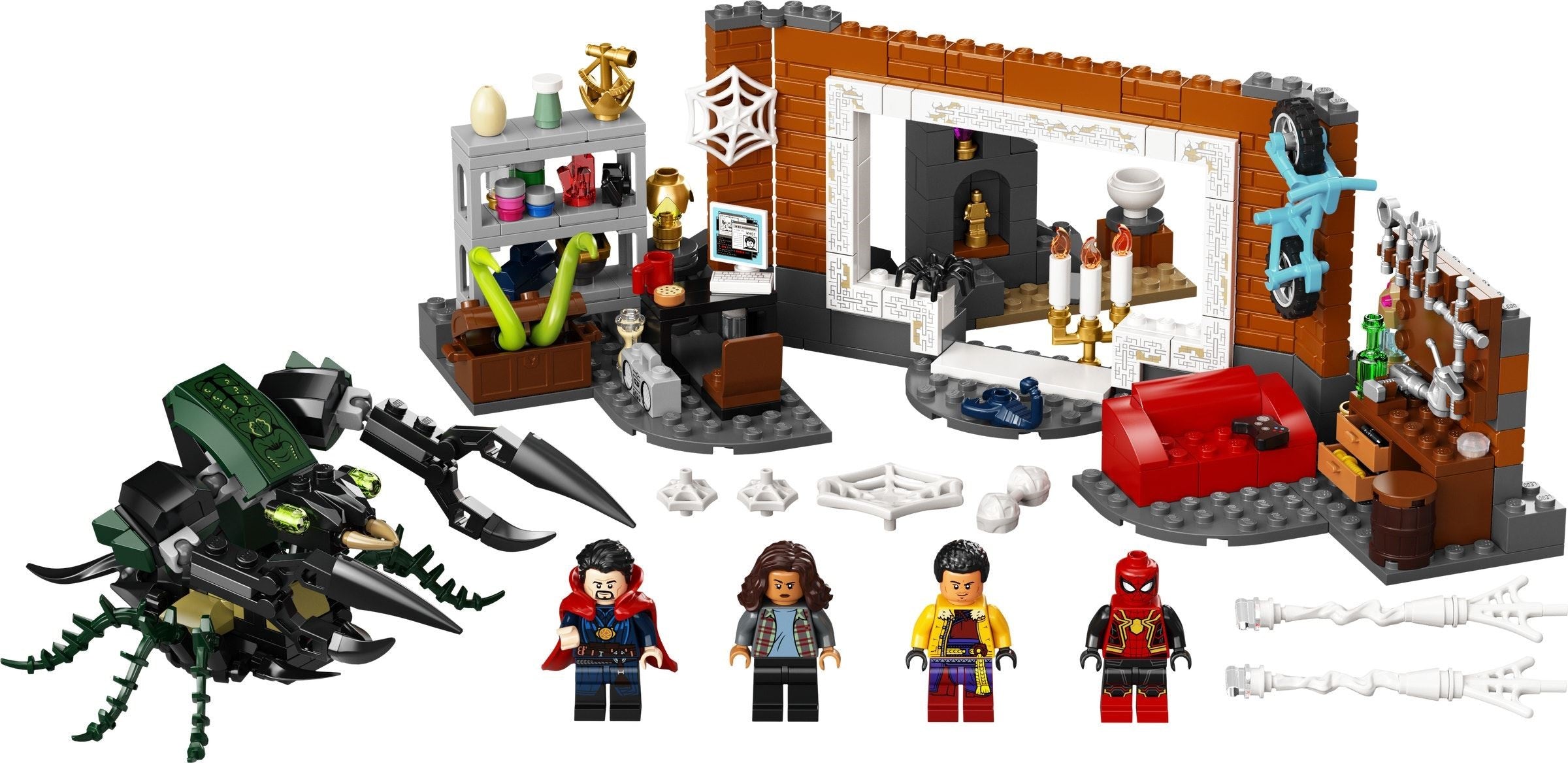<transcy>LEGO Marvel Super Heroes Spider-Man dans l'atelier du Sanctum 76185</transcy>