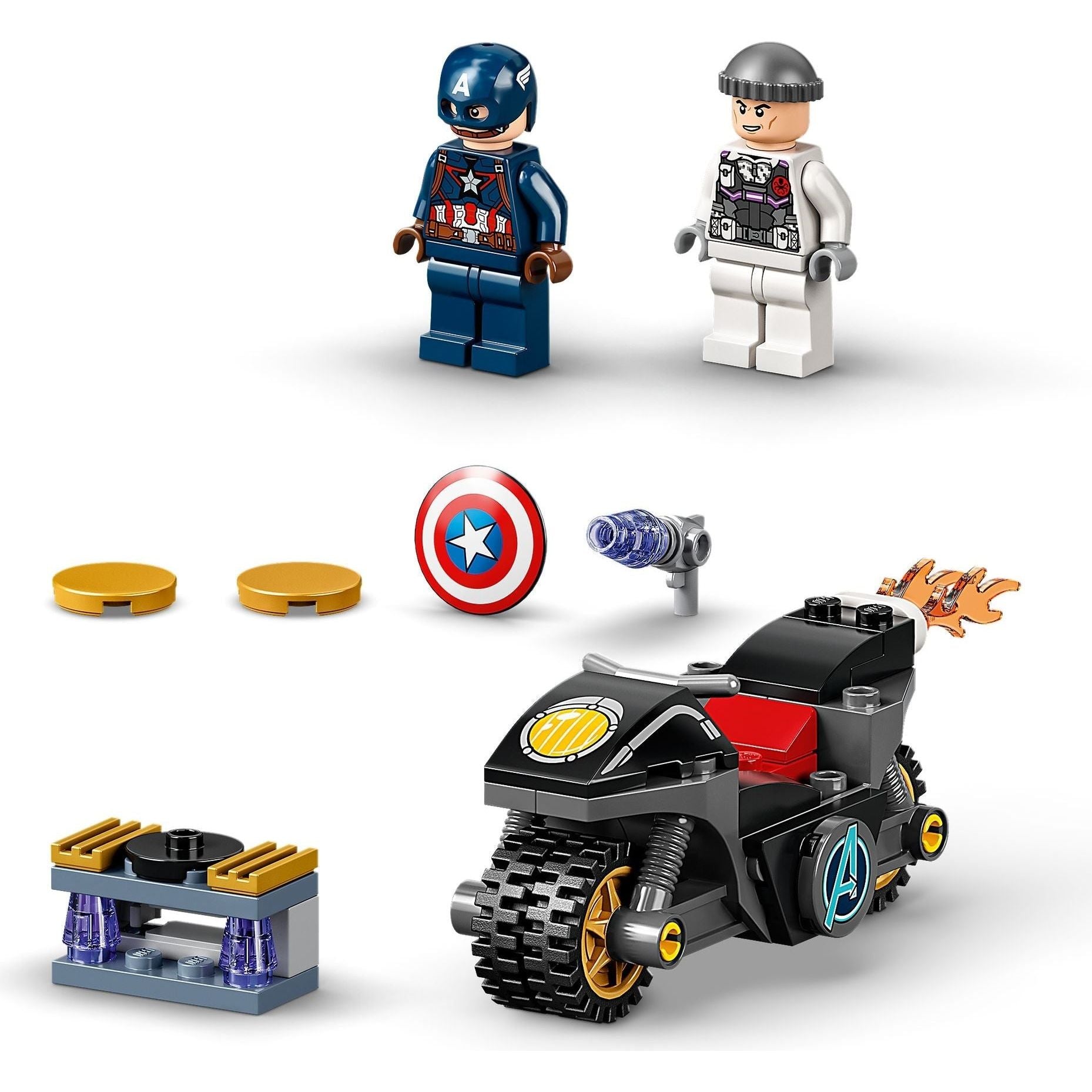 LEGO Marvel Super Heroes Duell zwischen Captain America und Hydra 76189