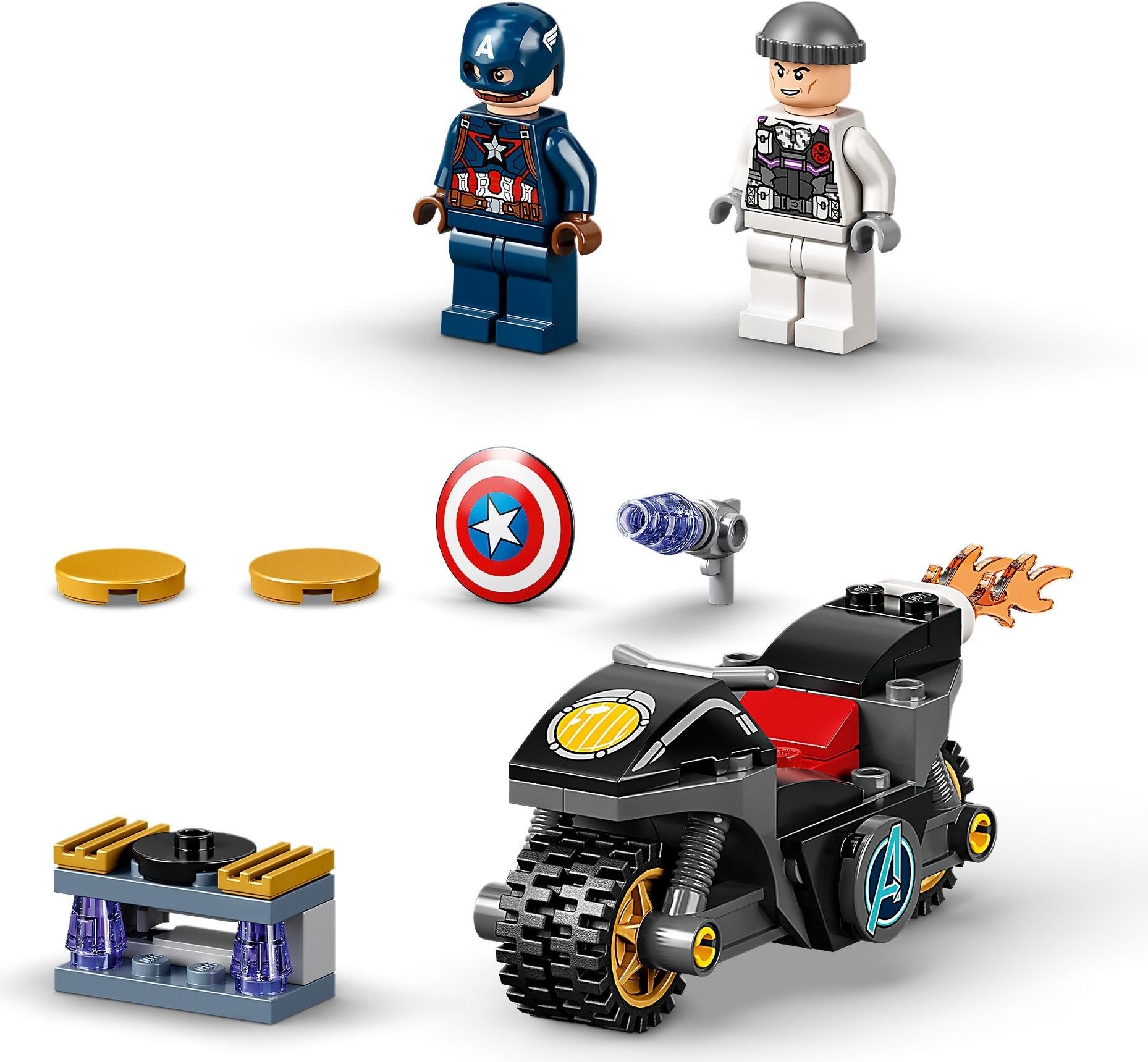 LEGO Marvel Super Heroes Duell zwischen Captain America und Hydra 76189