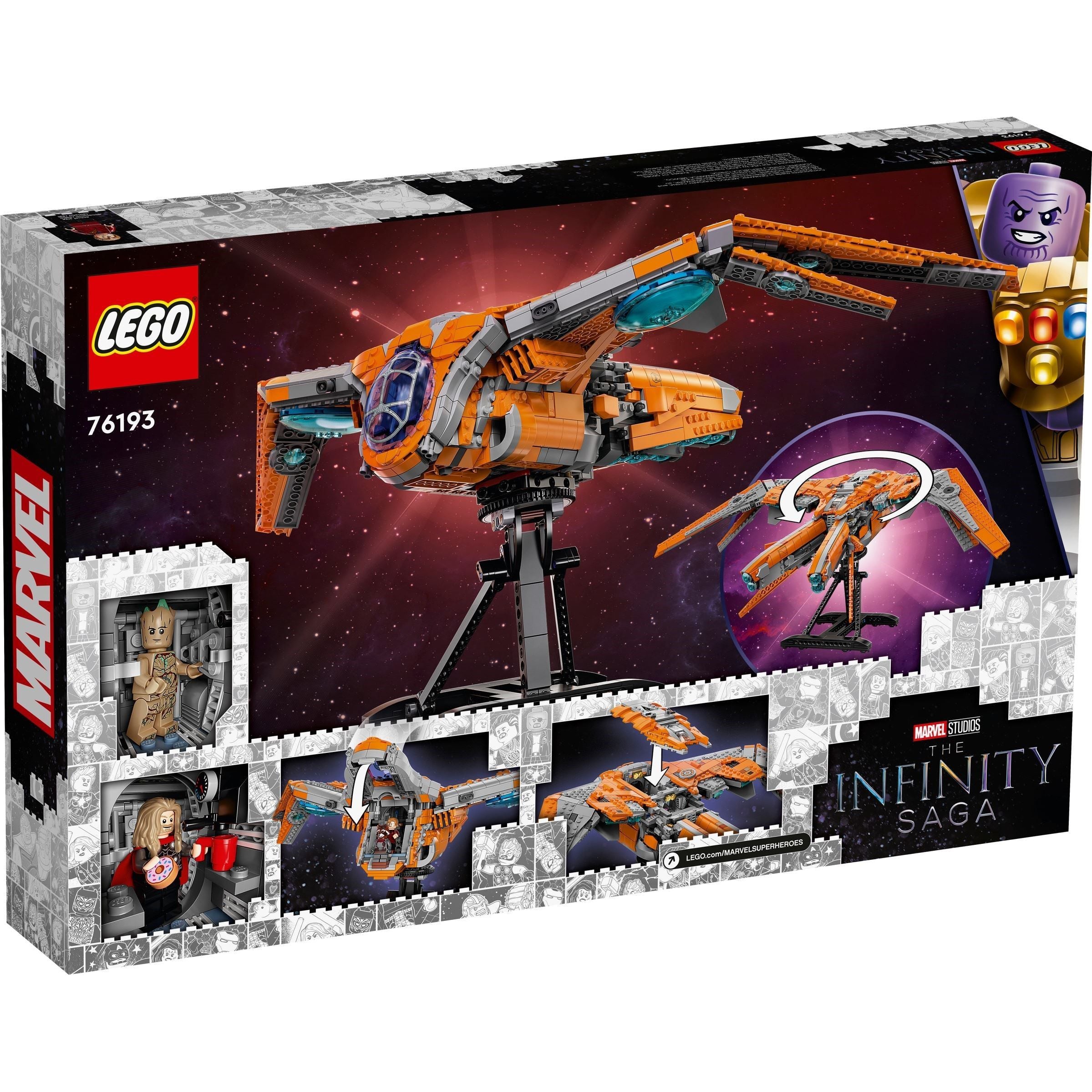 LEGO Marvel Super Heroes The Guardians` Ship 76193