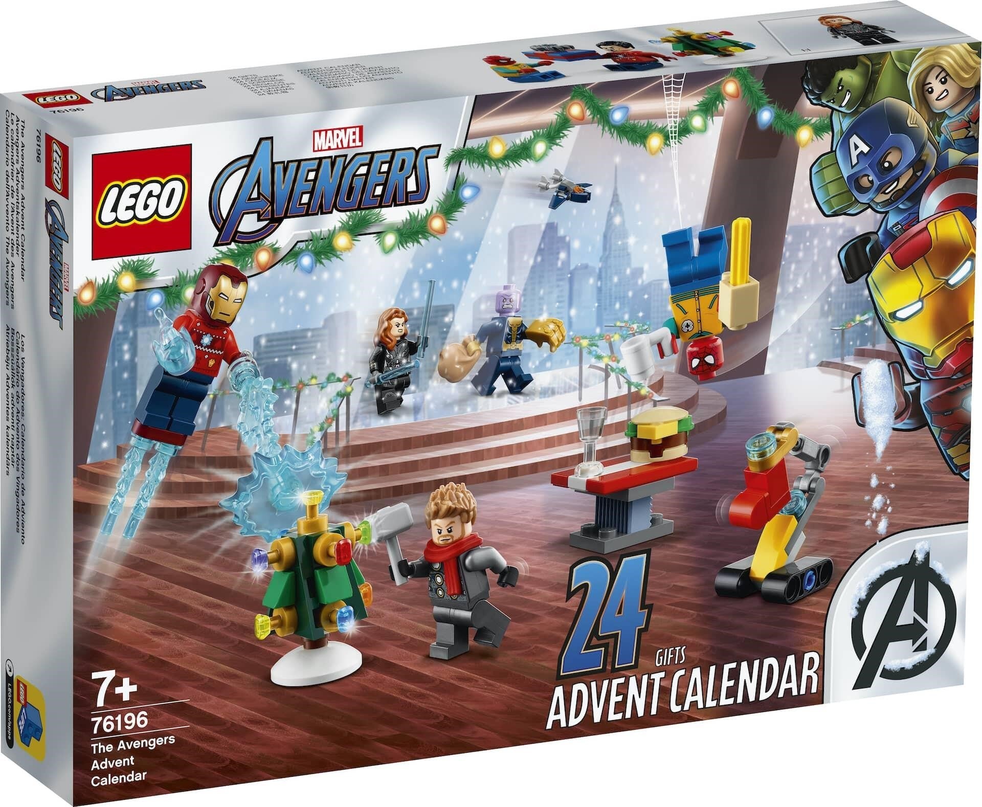 LEGO Marvel Super Heroes Avengers Adventskalender 76196