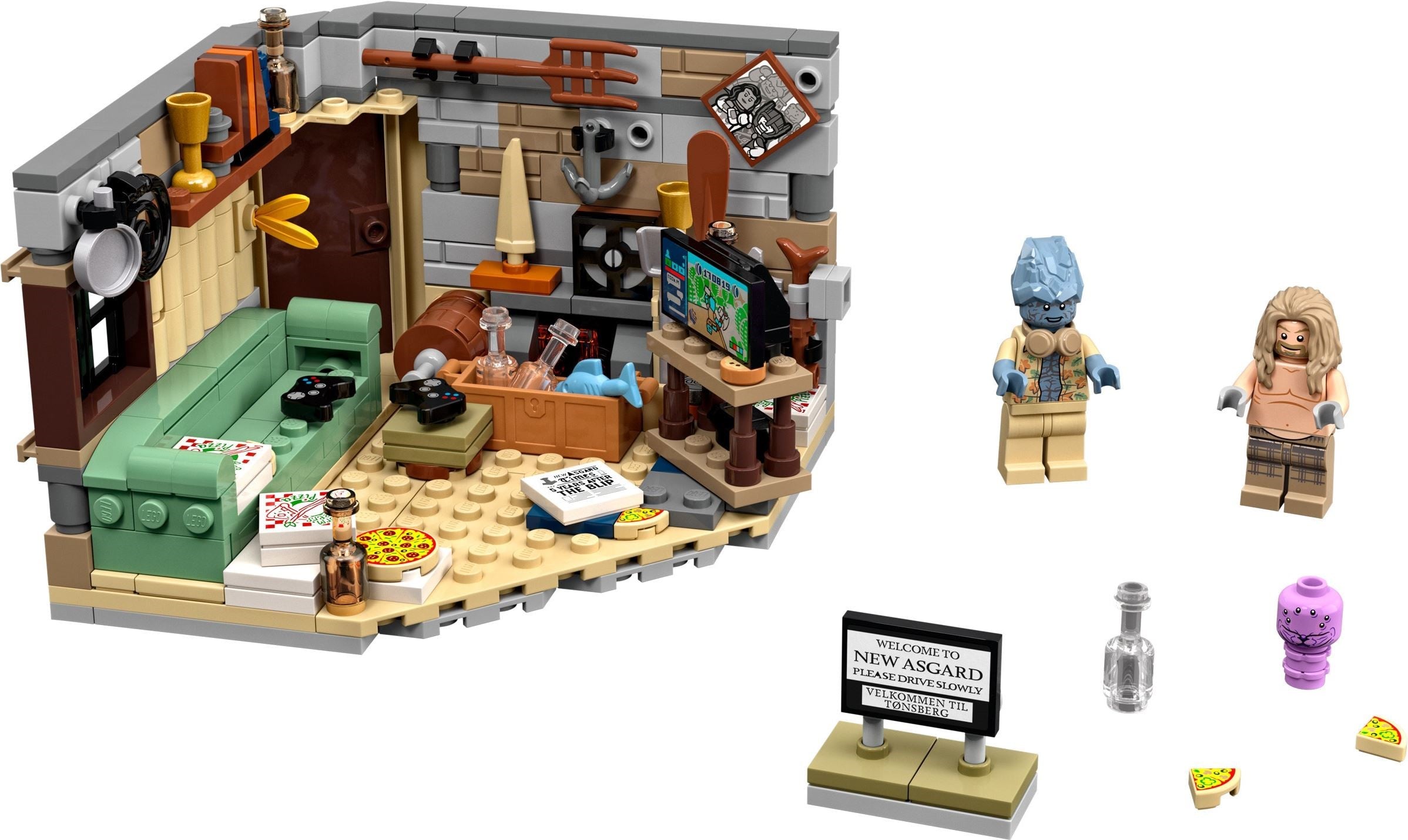 LEGO Marvel Super Heroes Bro Thors neues Asgard 76200