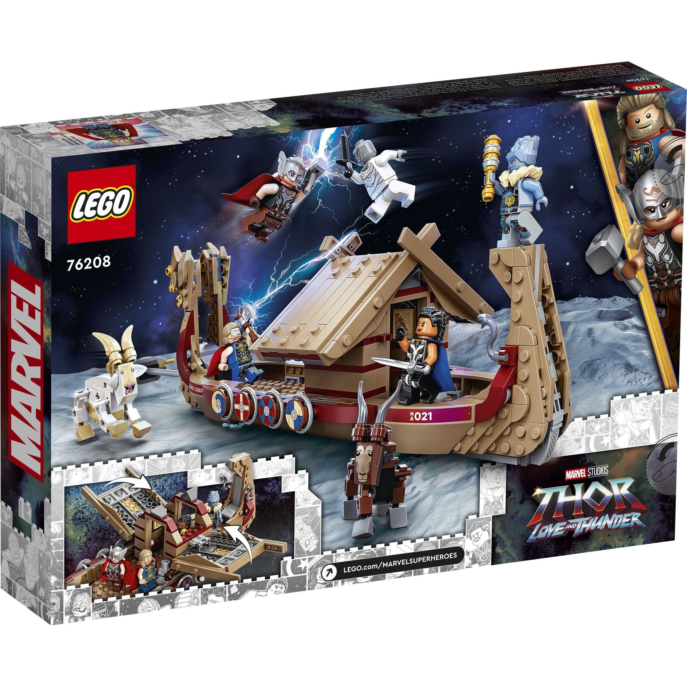 LEGO Marvel Das Ziegenboot 76208