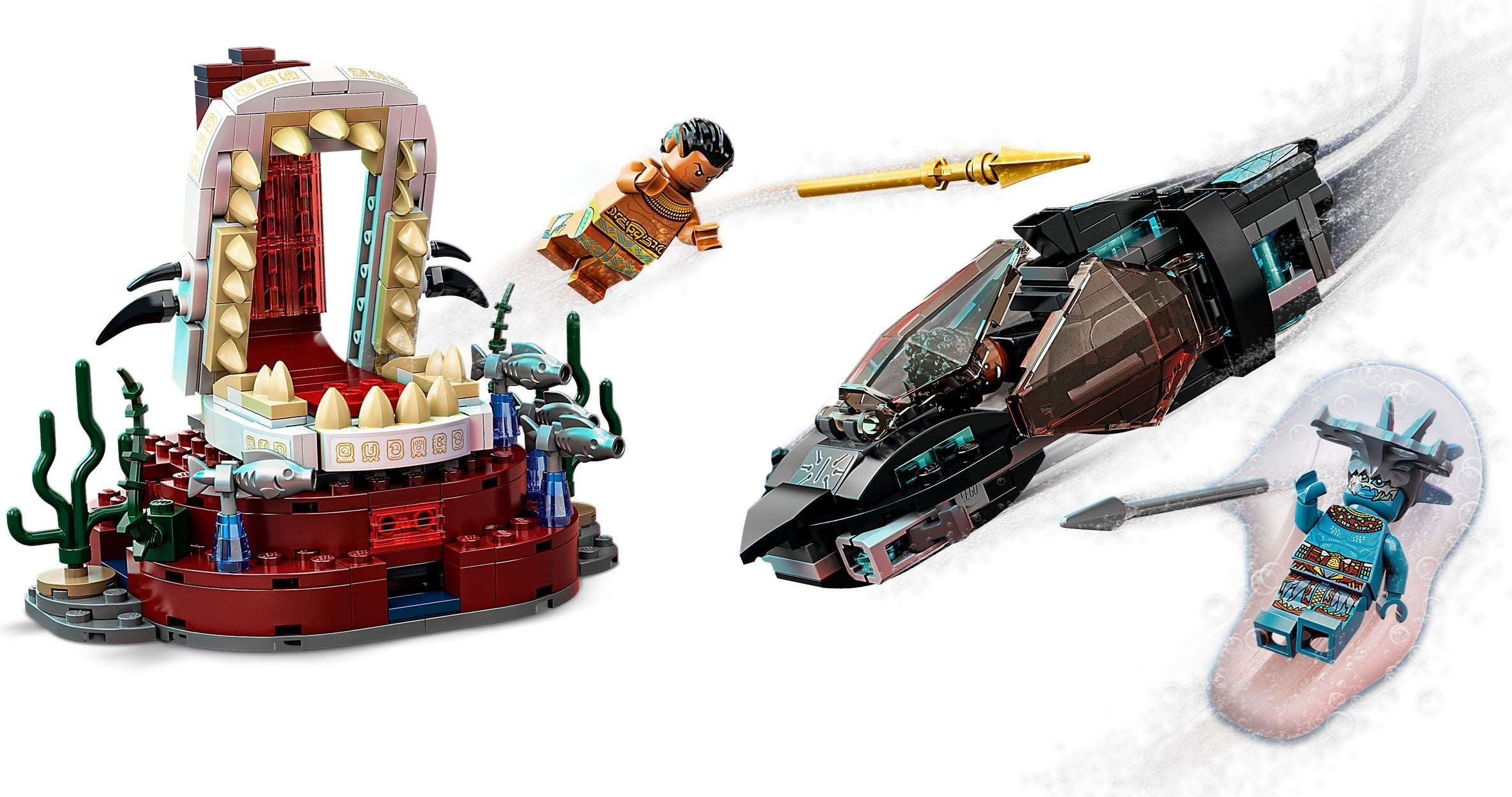 LEGO Marvel Super Heroes König Namors Thronsaal 76213